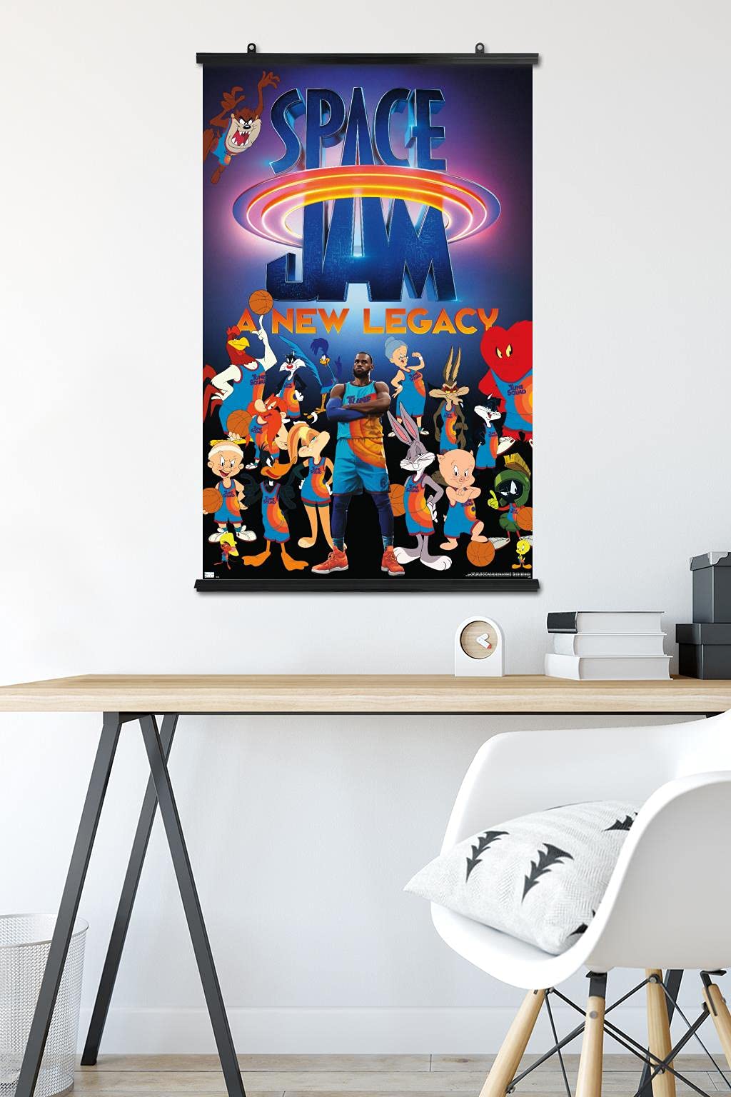 Trends International Space Jam: A New Legacy - Team Wall Poster, 22.375'' X 34'', Poster & Clip Bundle