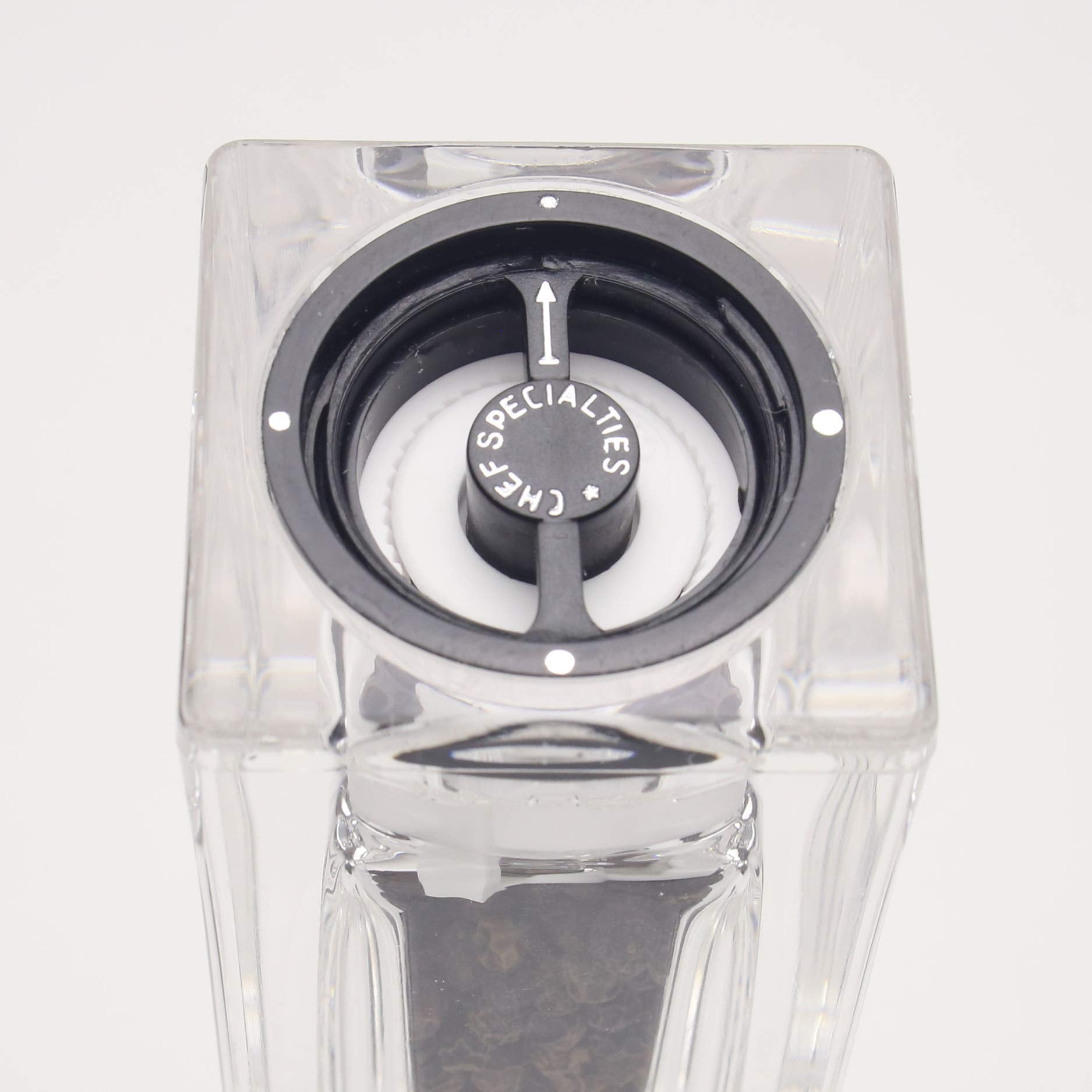 Chef Specialties 6.5 Inch Gem Combo Pepper Mill And Salt Shaker