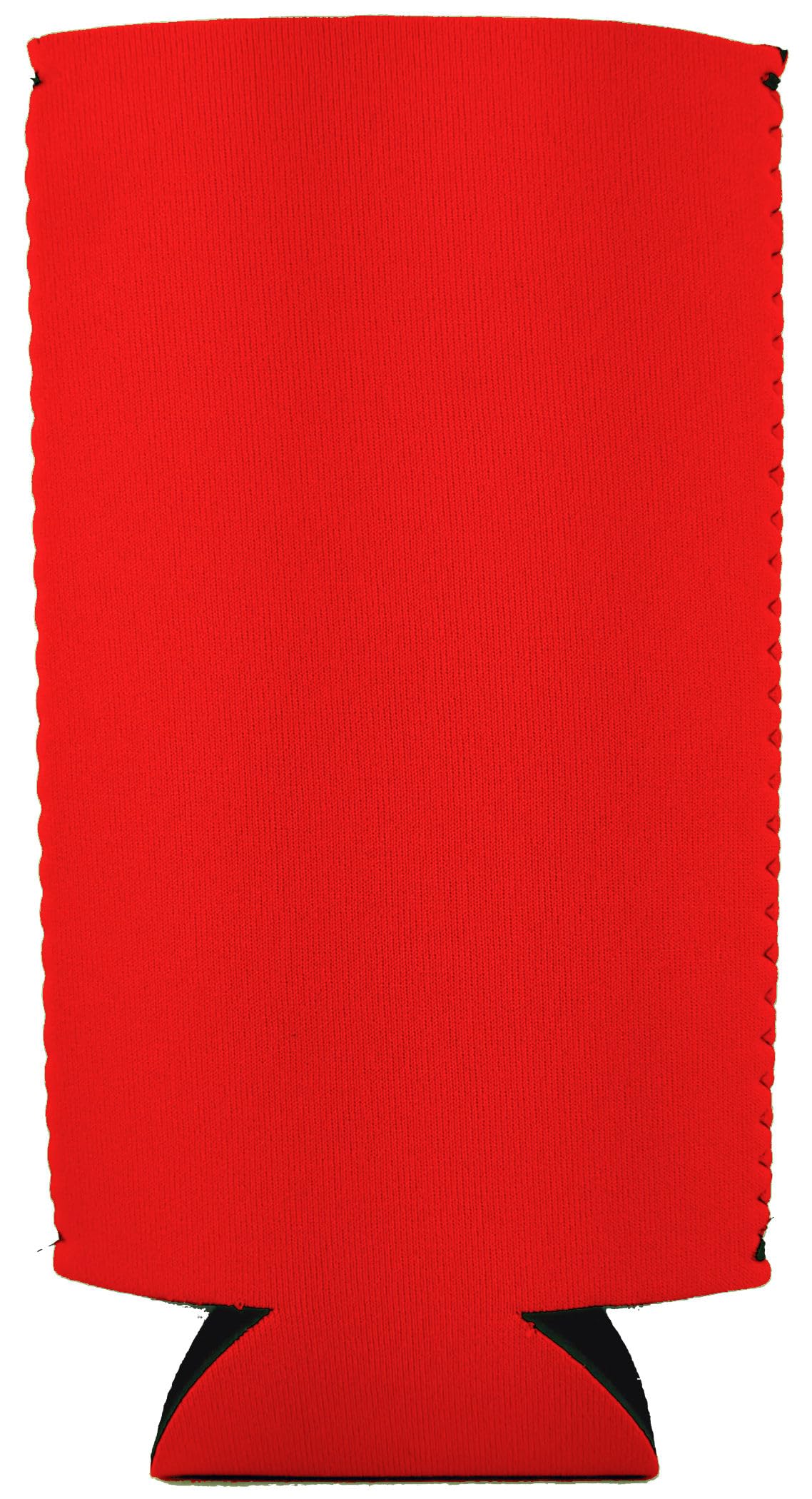 Blank Neoprene 24 Oz. Can Coolie (2 Pack, Bright Orange)