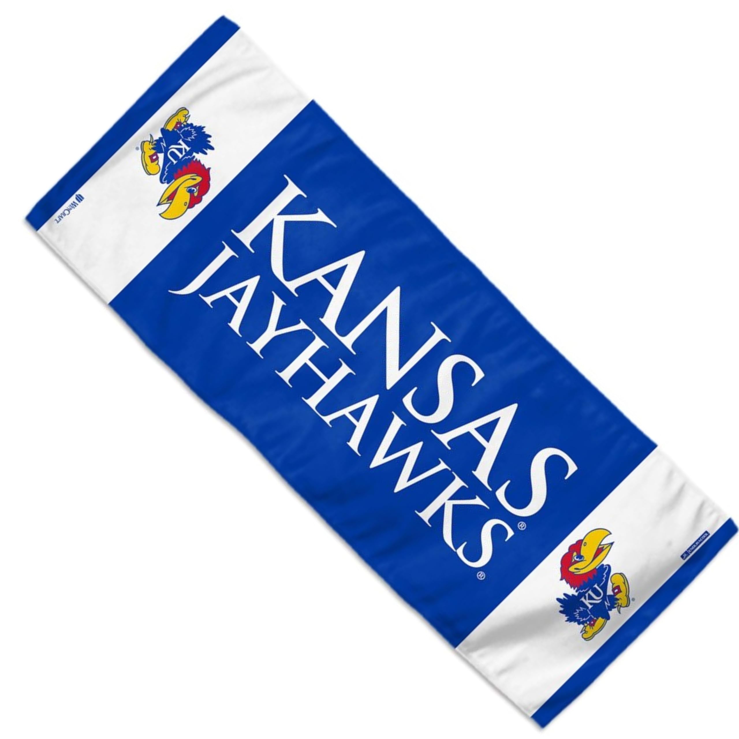 Mcarthur Wincraft 9960623115 Kansas Jayhawks Cooling Towel - 12 X 30 In.