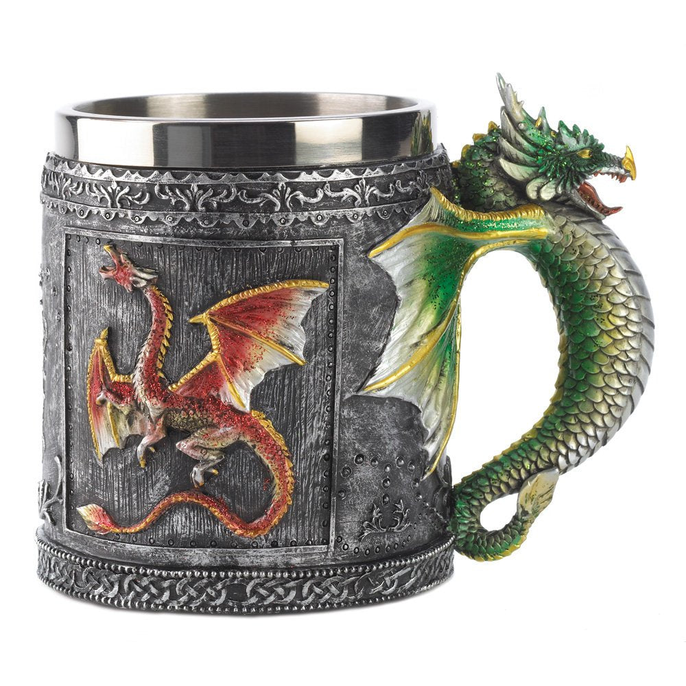 Koehler 12694 5.5 Inch Decorative Royal Dragon Mug