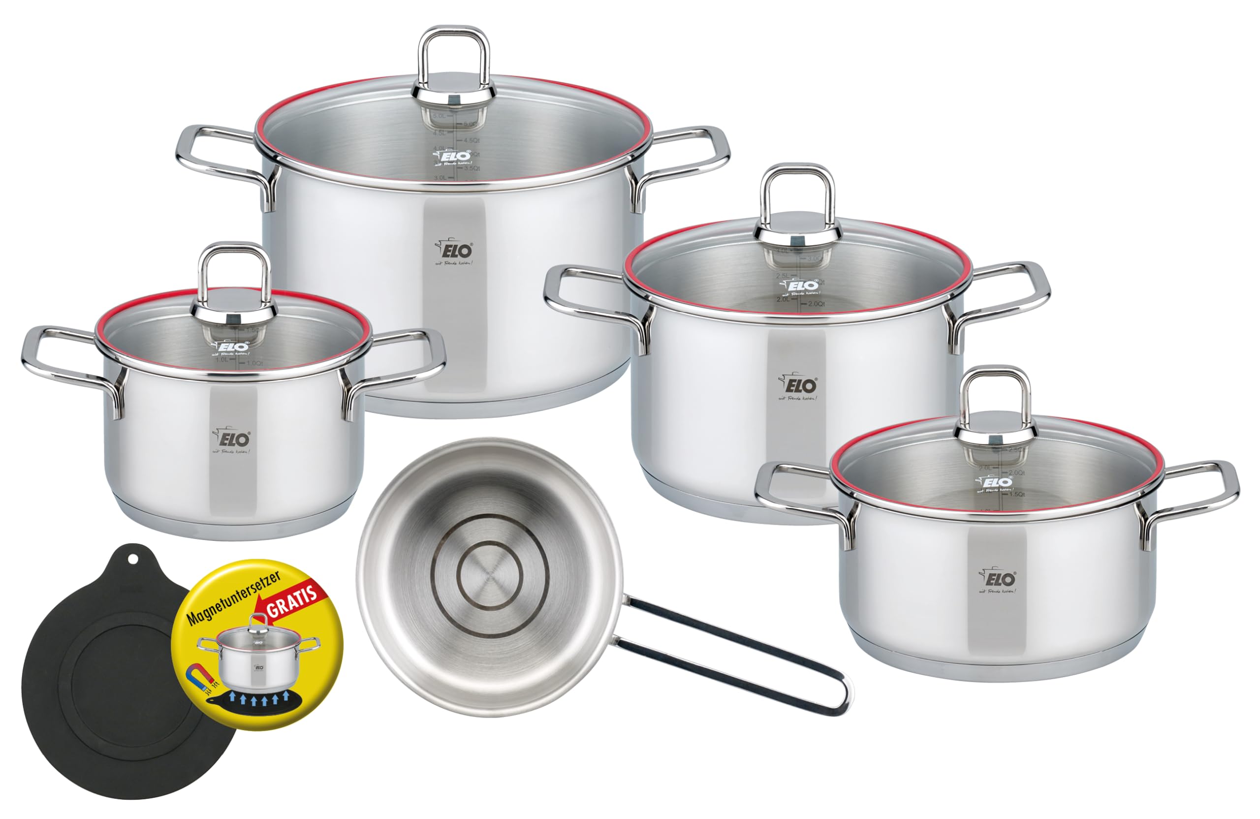 ELO 72906 Excellent 5Piece Pot Set
