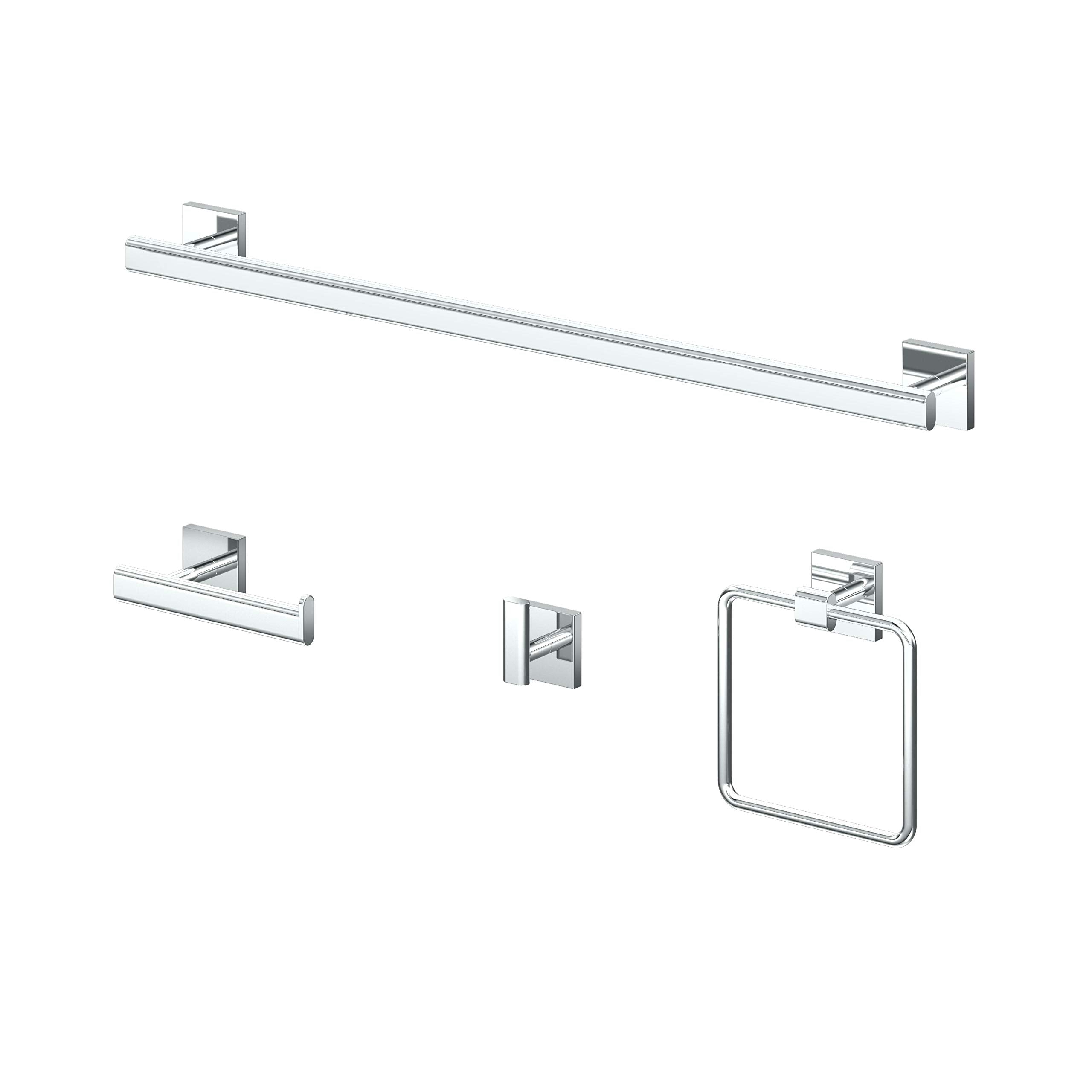 Gatco 4052 Elevate Towel Ring  Chrome  6.13'' Wide