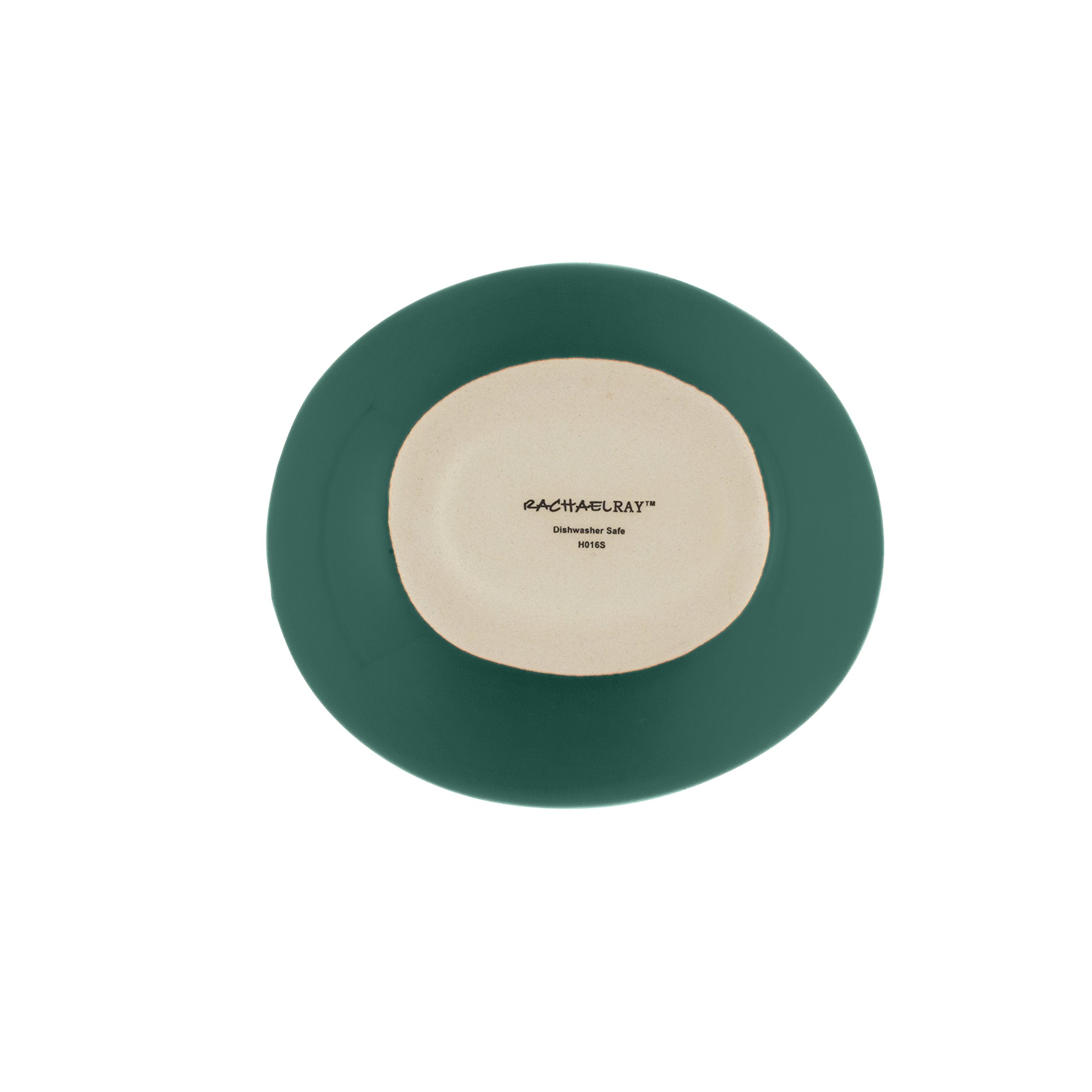 Rachael Ray Solid Glaze Ceramics Evoo Olive Oil Bottle Dispenser With Spout - 24 Ounce, Dark Green