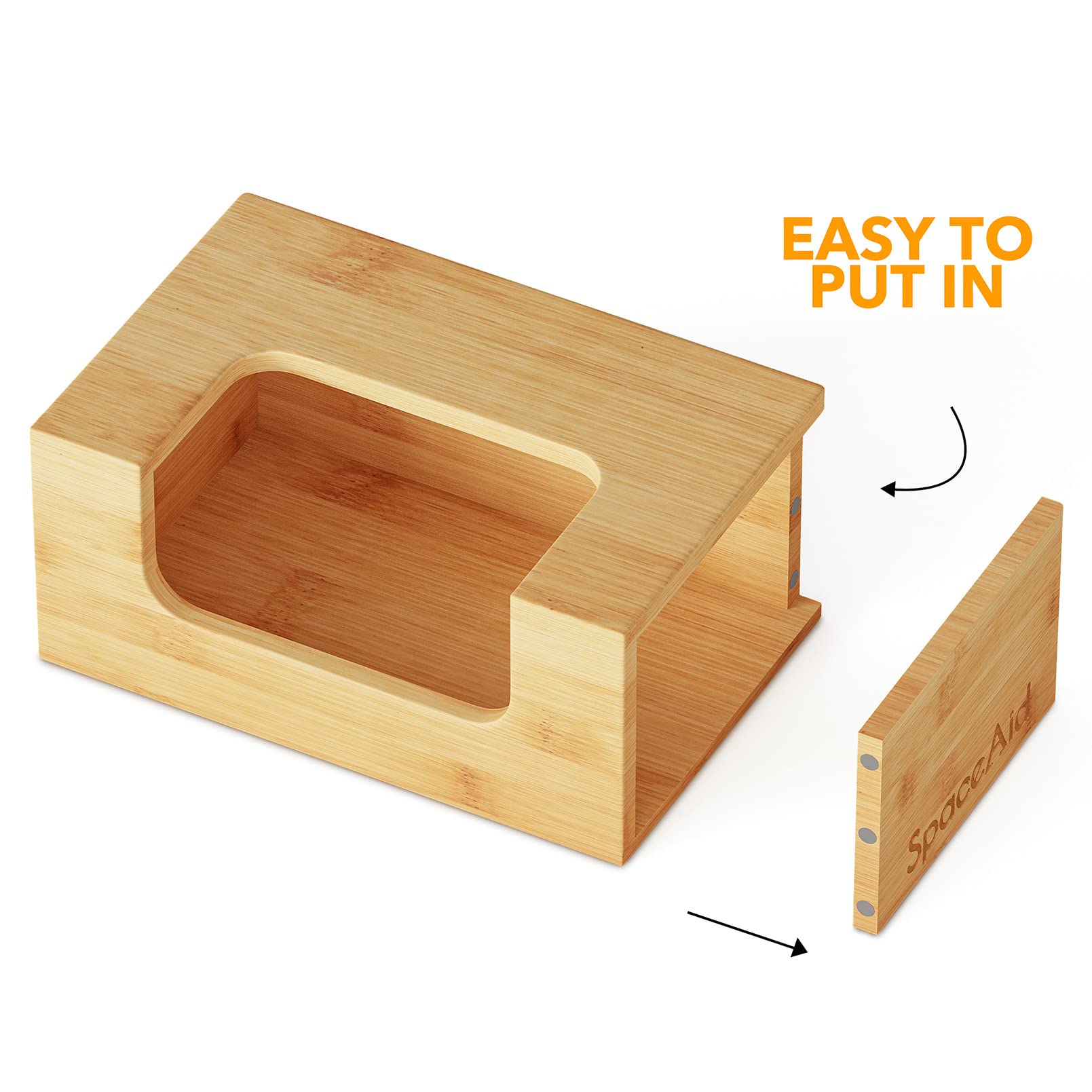 Spaceaid Dryer Sheet Holder With Opening And Labels, Laundry Softener Dryer Sheets Dispenser For Home Laundry Room Farmhouse Dec