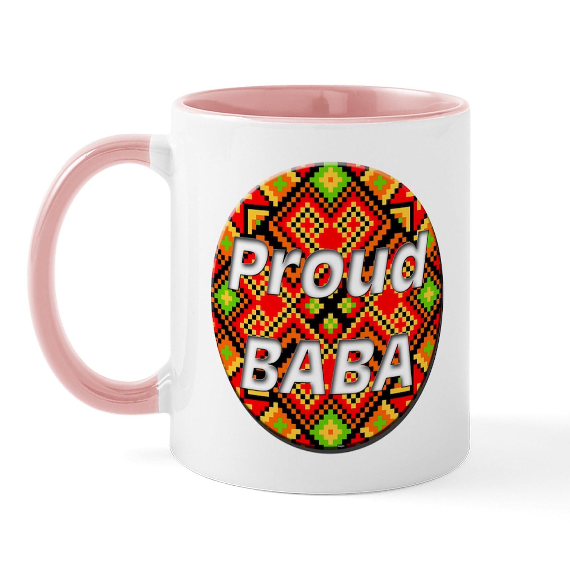 CafePress Proud BABA Mug 11 oz (325 ml) Ceramic Coffee Mug