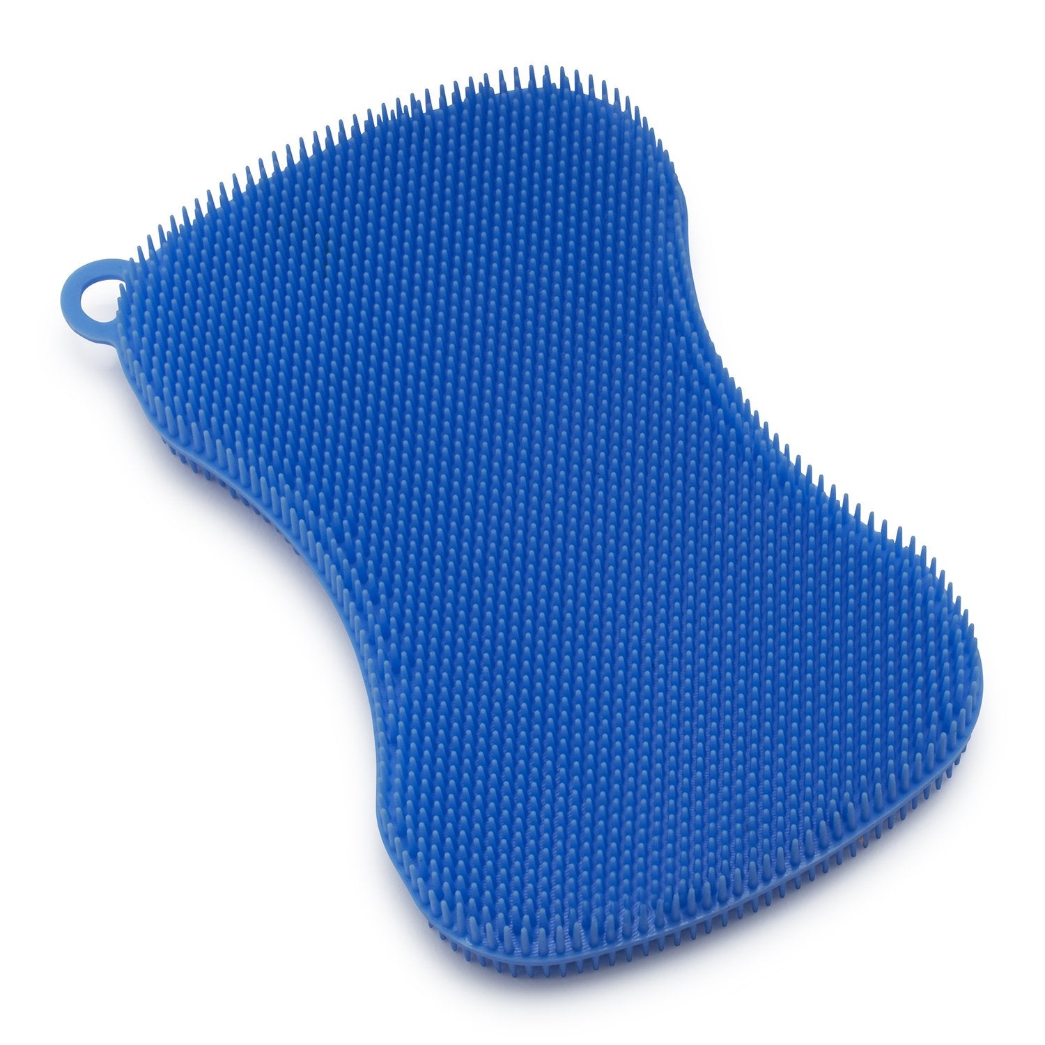 Kuhn Rikon Stay Clean Silicone Scrubber, 1, Blue