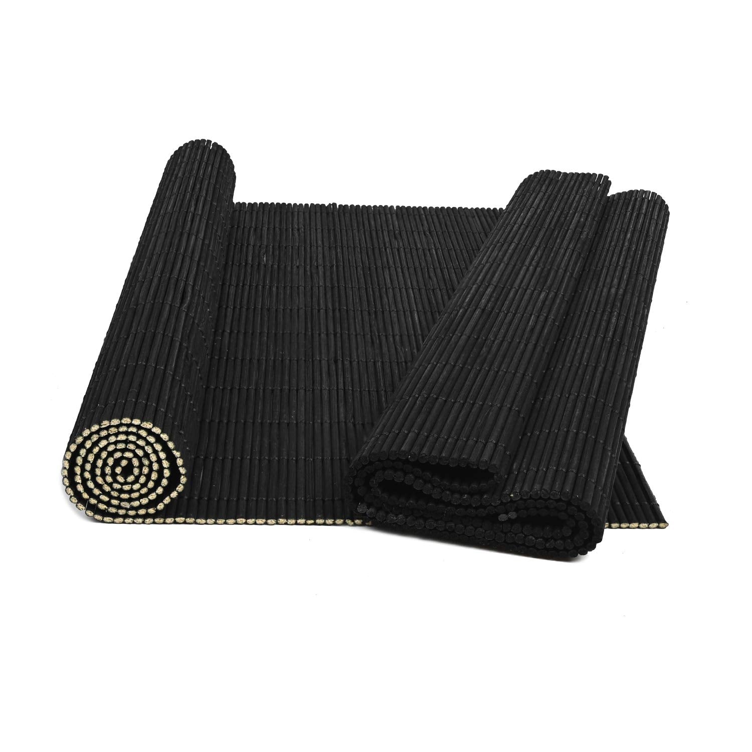 Dining Table Placemat, Heat-Resistant Place Mat Stain Resistant Anti-Skid Washable Bamboo Table Mat Placemat Kitchen Table Mat (