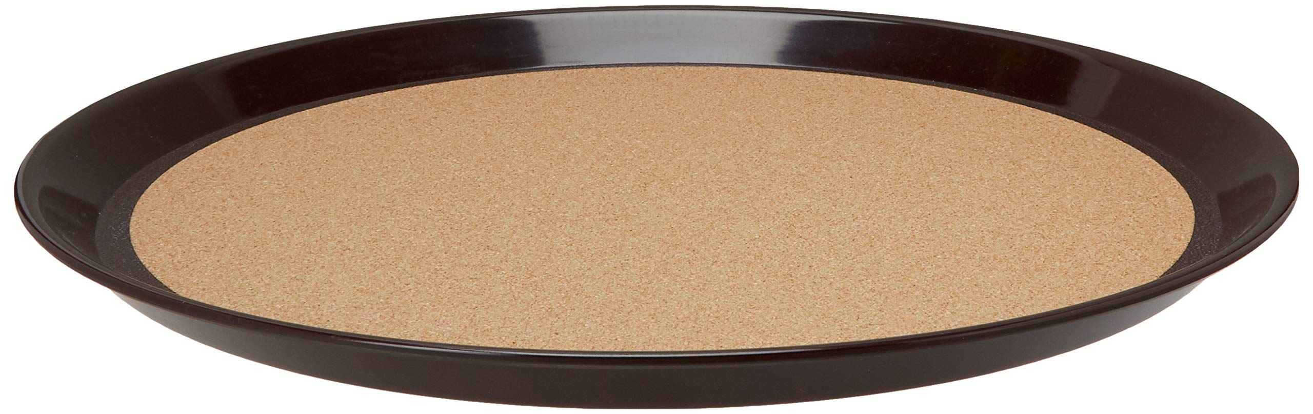 Winco Cork Tray, 16-Inch,Black/ Brown