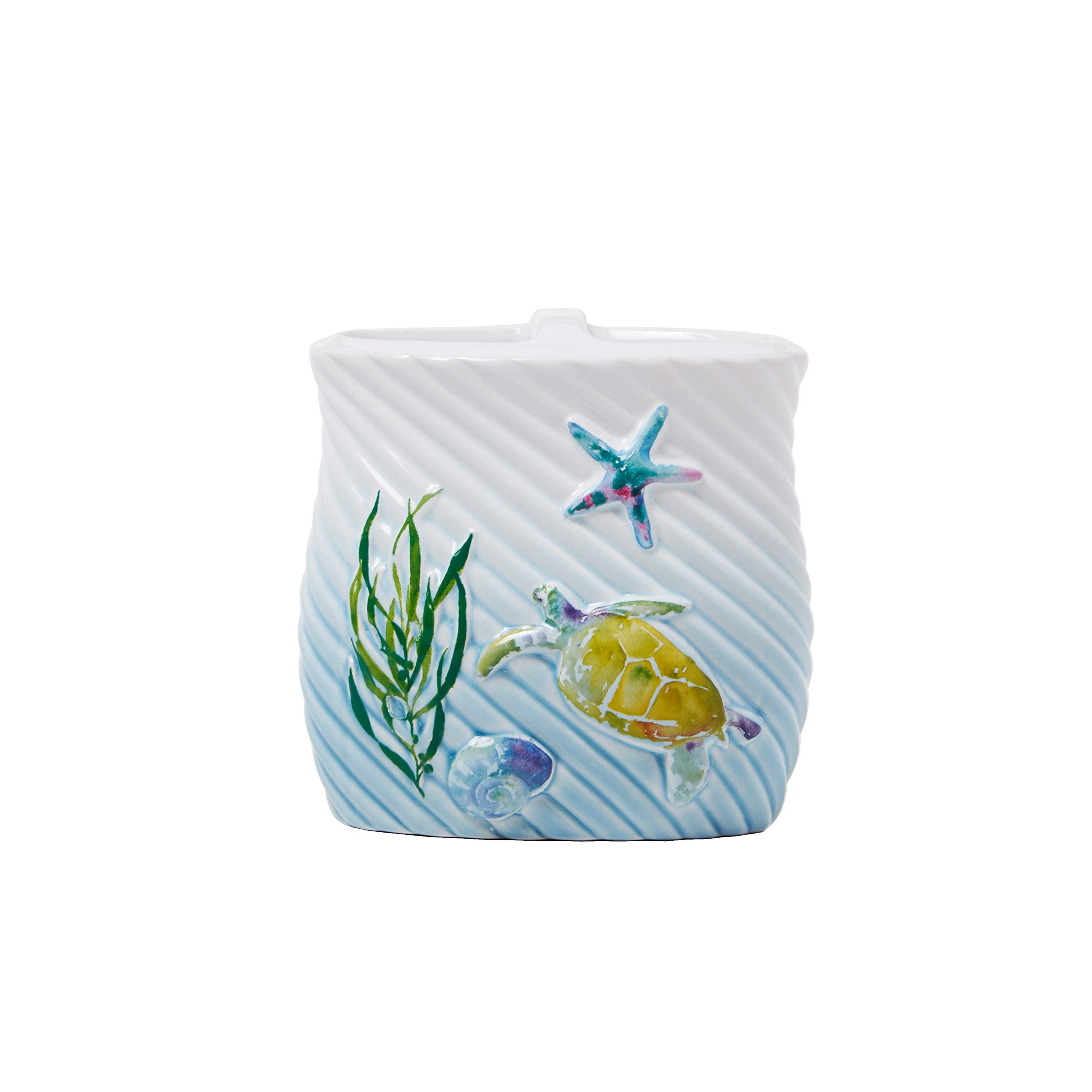 Skl Home By Saturday Knight Ltd. Watercolor Ocean Toothbrush Holder, Multicolored
