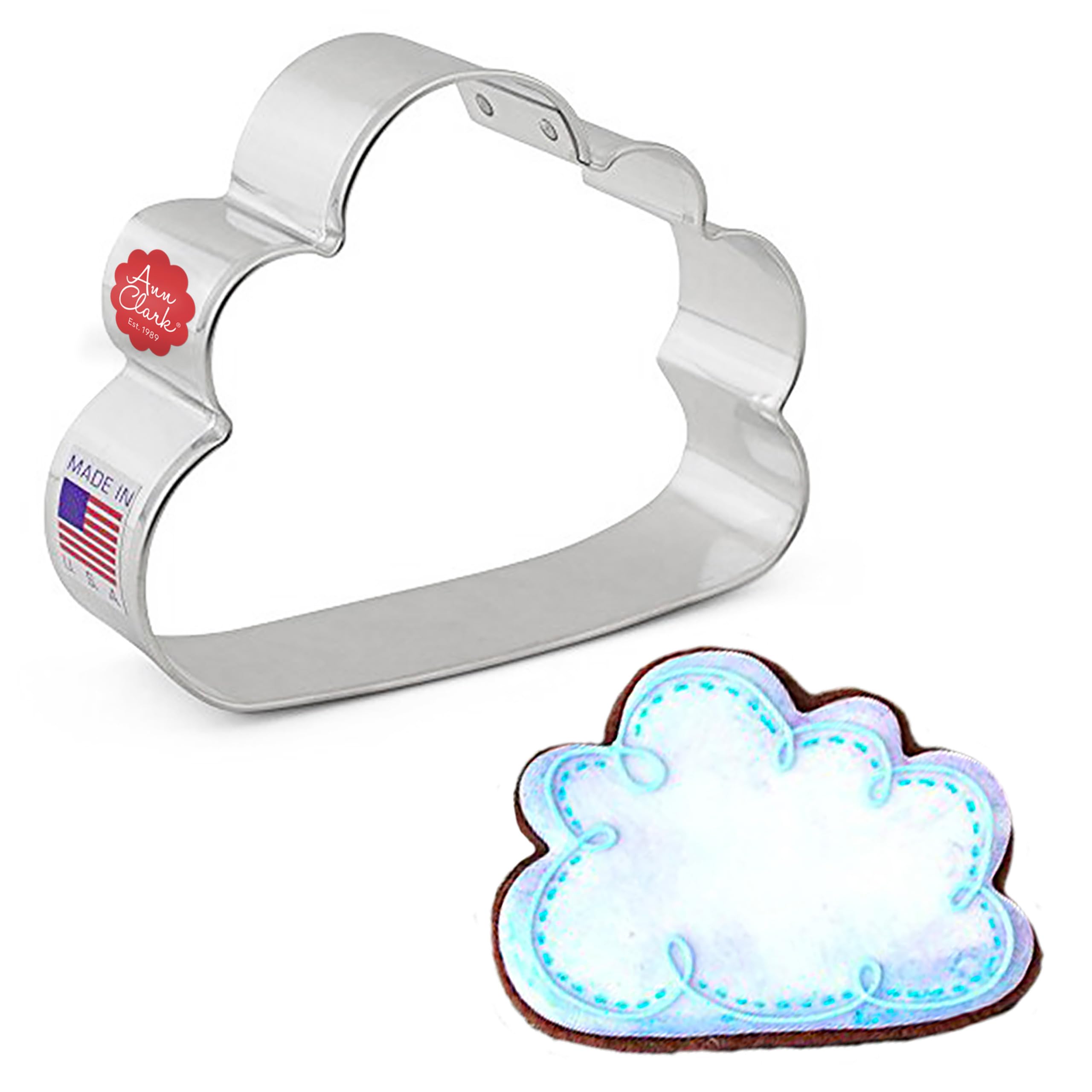 Cloud Cookie Cutter Sandwich Cutter, 3.75'' By Ann Clark