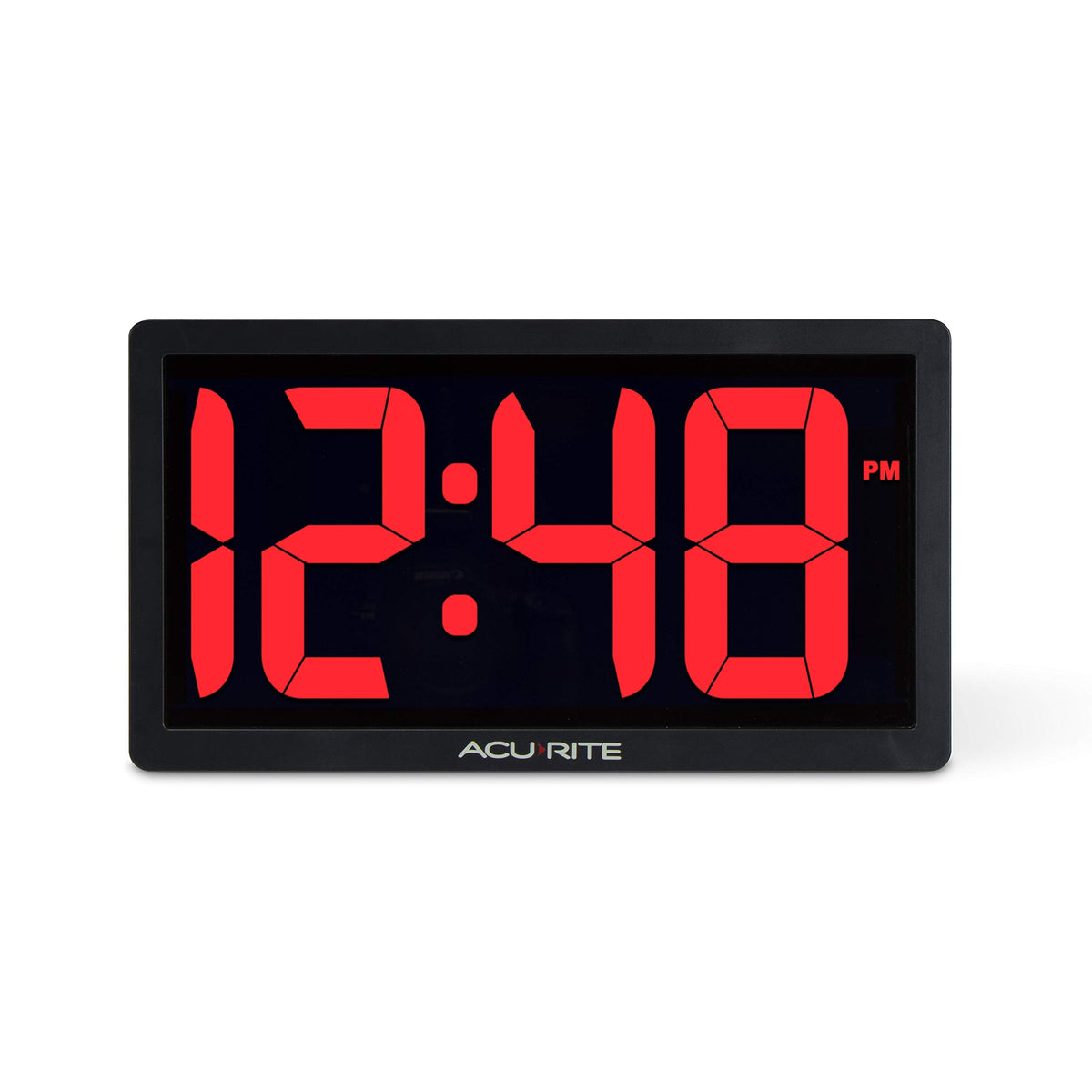 Acurite 75099M 10-Inch Led Digital Clock With Auto Dimming Brightness ...