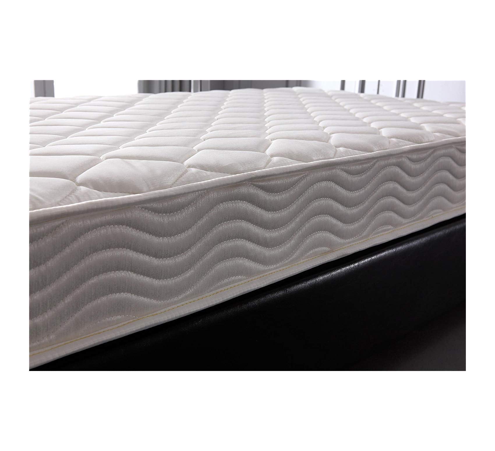 Homelife 6-Inch Twin Size Mattress Gel Memory Foam - Firm - Tight Top, Pocketed Coils - Breathable Polyester Cover - Innerspring