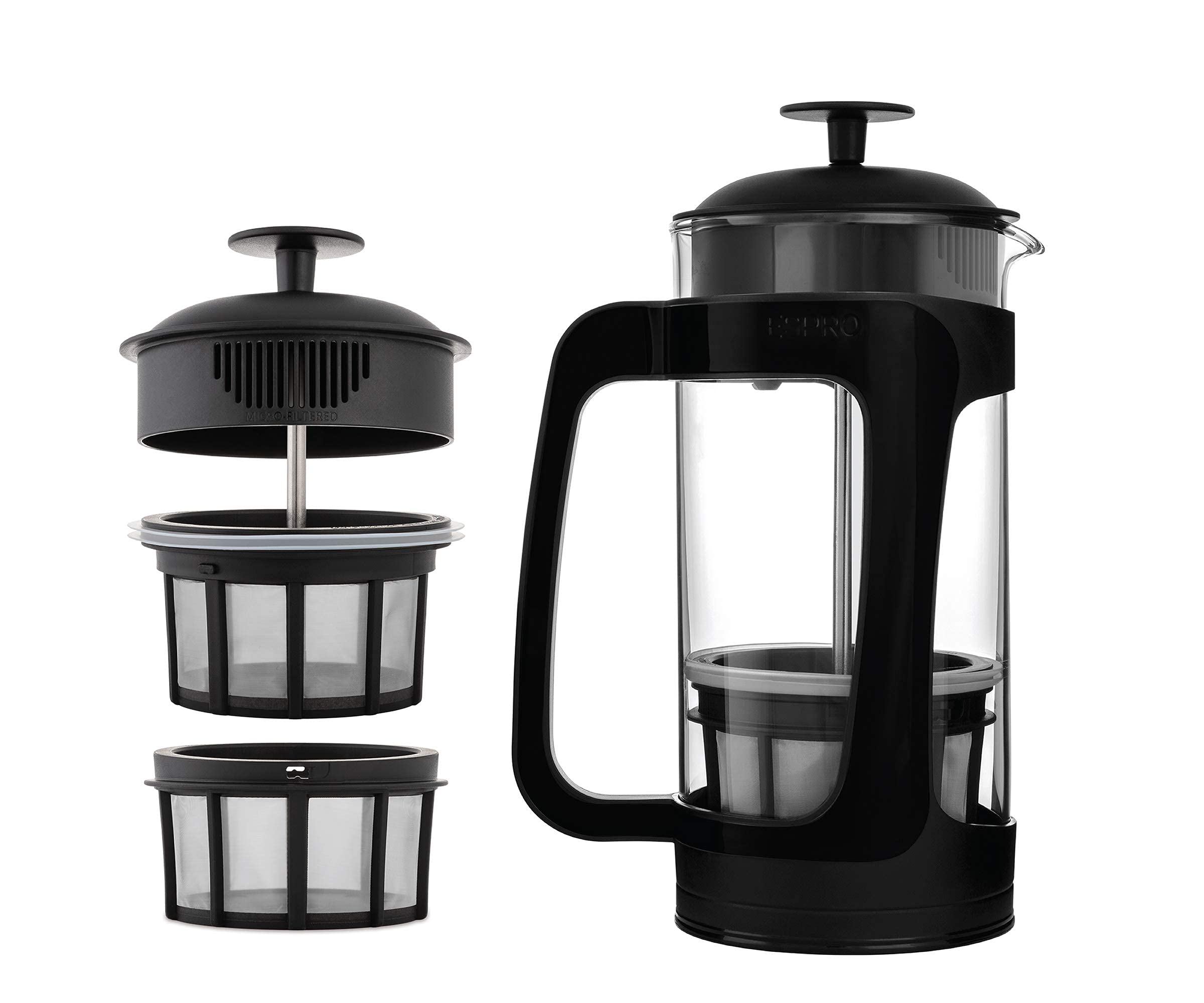 Espro - P3 French Press - Double Micro-Filtered Coffee And Tea Maker, Grit-Free And Bitterness-Free Brews, Ideal For Loose Tea A