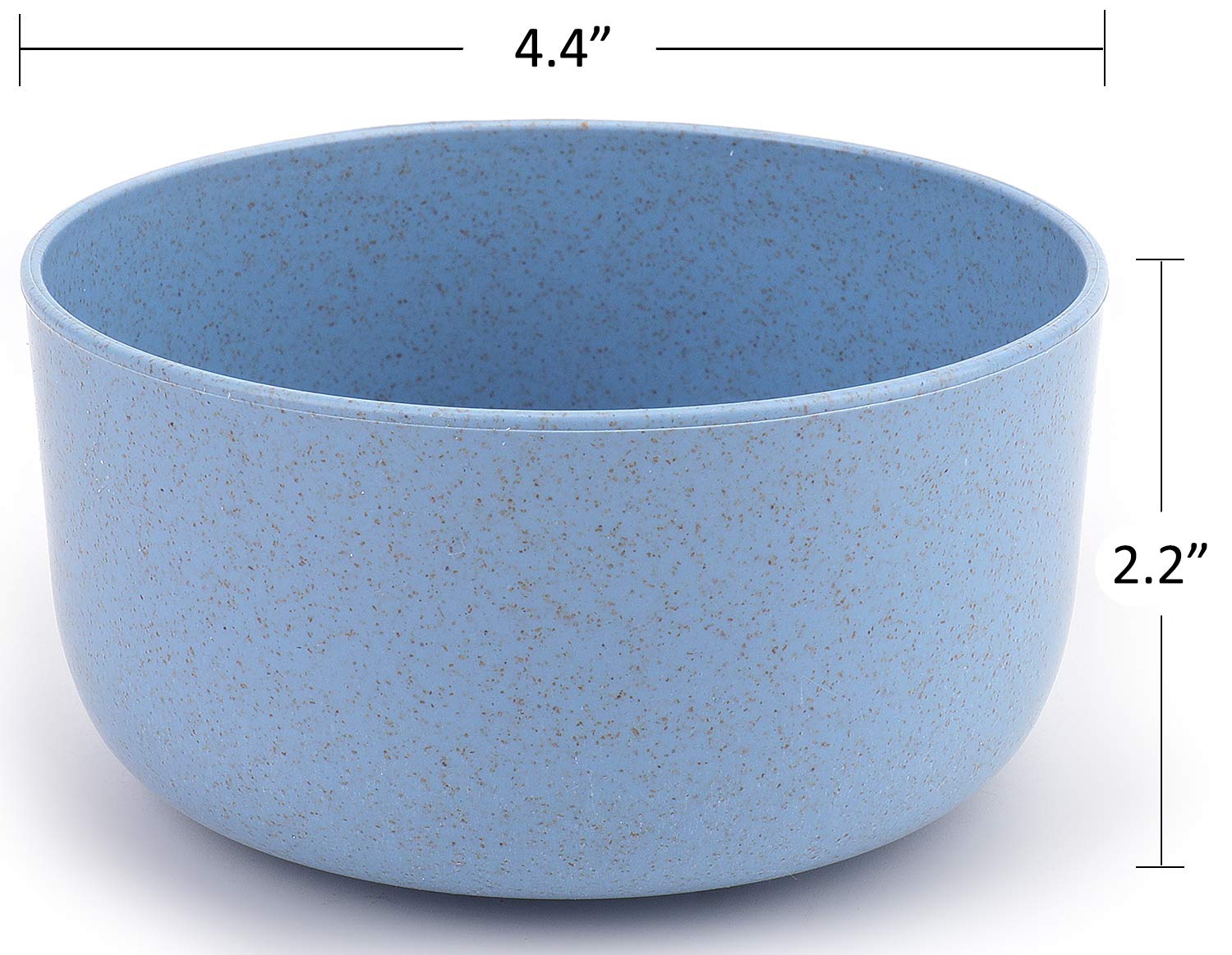 Nicunom 12 Pack Cereal Bowls, 15 Oz Unbreakable Wheat Straw Bowl Sets - Lightweight Noodle Soup Rice Salad Bowls Dishwasher Micr
