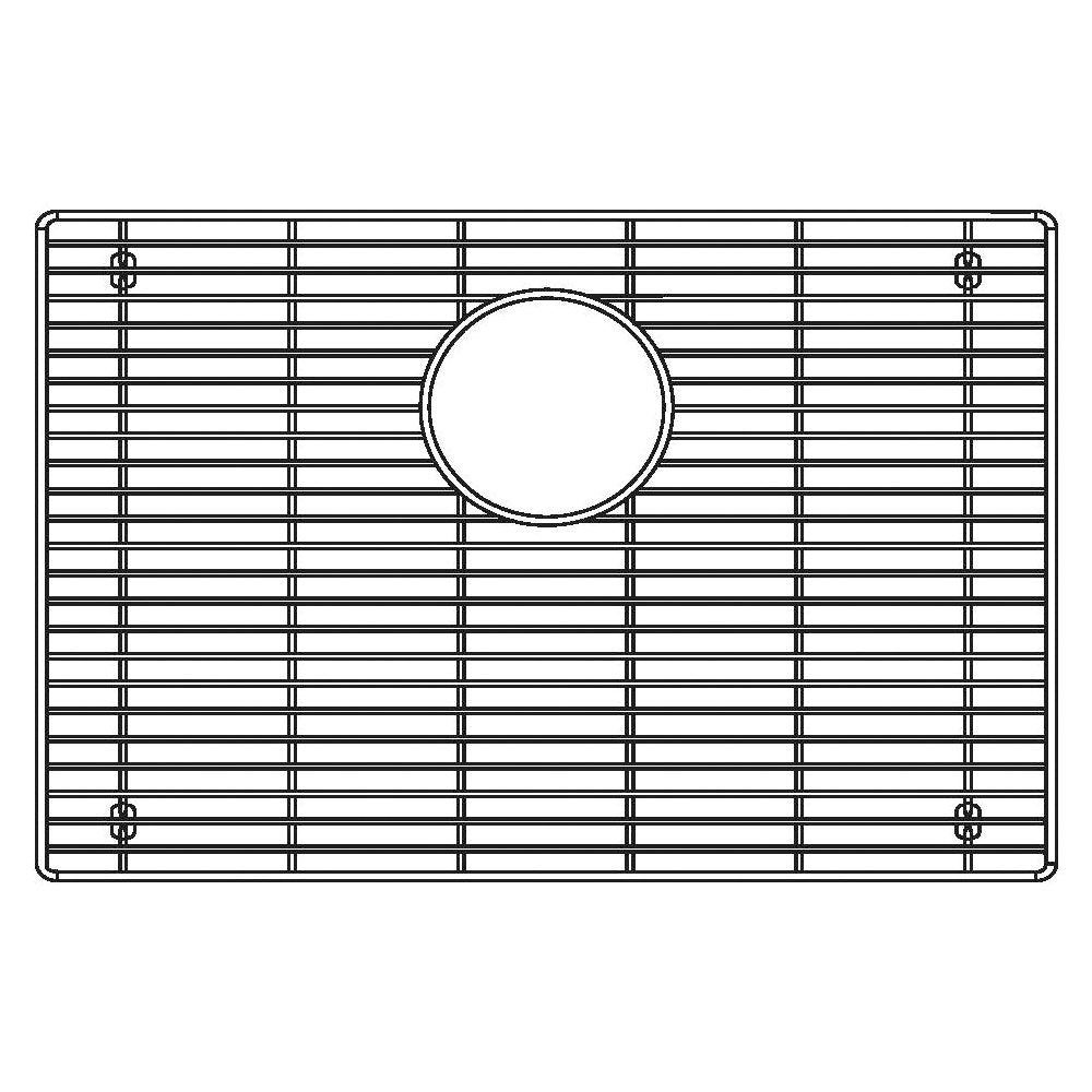 Blanco 231167 Sink Grid For Attika 26-Inch Single Bowl Kitchen Sink, Large, Stainless Steel