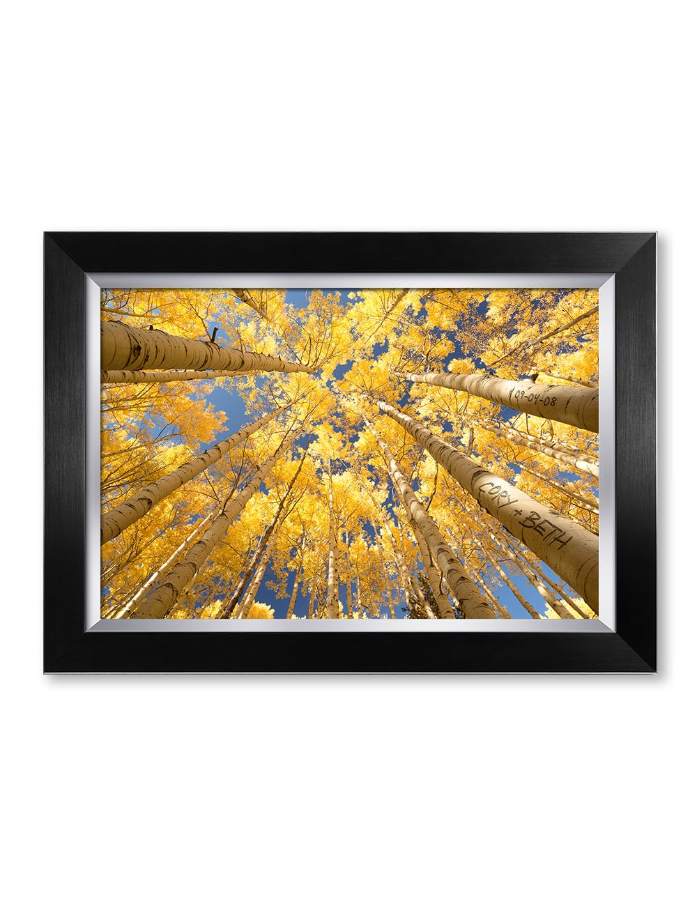 Ipic - Fall In Love, Personalized Artwork With Names And Date On For Home Decor, Customized Gift For Anniversary,Wedding,Holiday