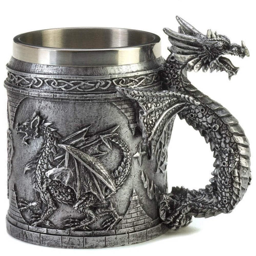 Furniture Creations SERPENTINE DRAGON, 5.75'' x 3.5'' x 5'', Multicolor MUG
