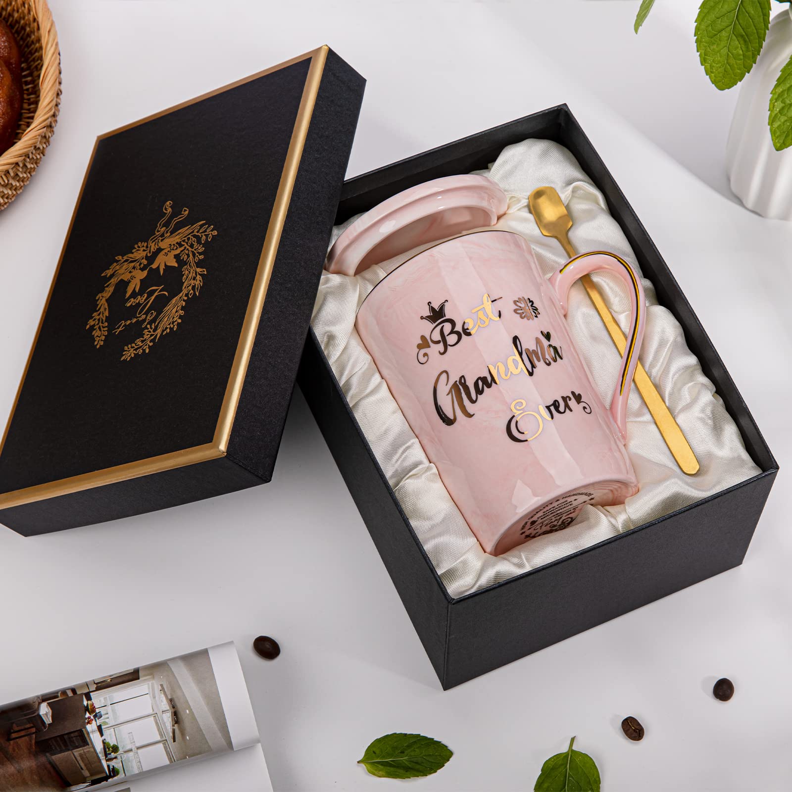 Grandma Gifts - Mothers Day Gifts For Grandma - Best Grandma Ever Mug - Unique Birthday Gifts Ideas For Grandma, Grandmother - M