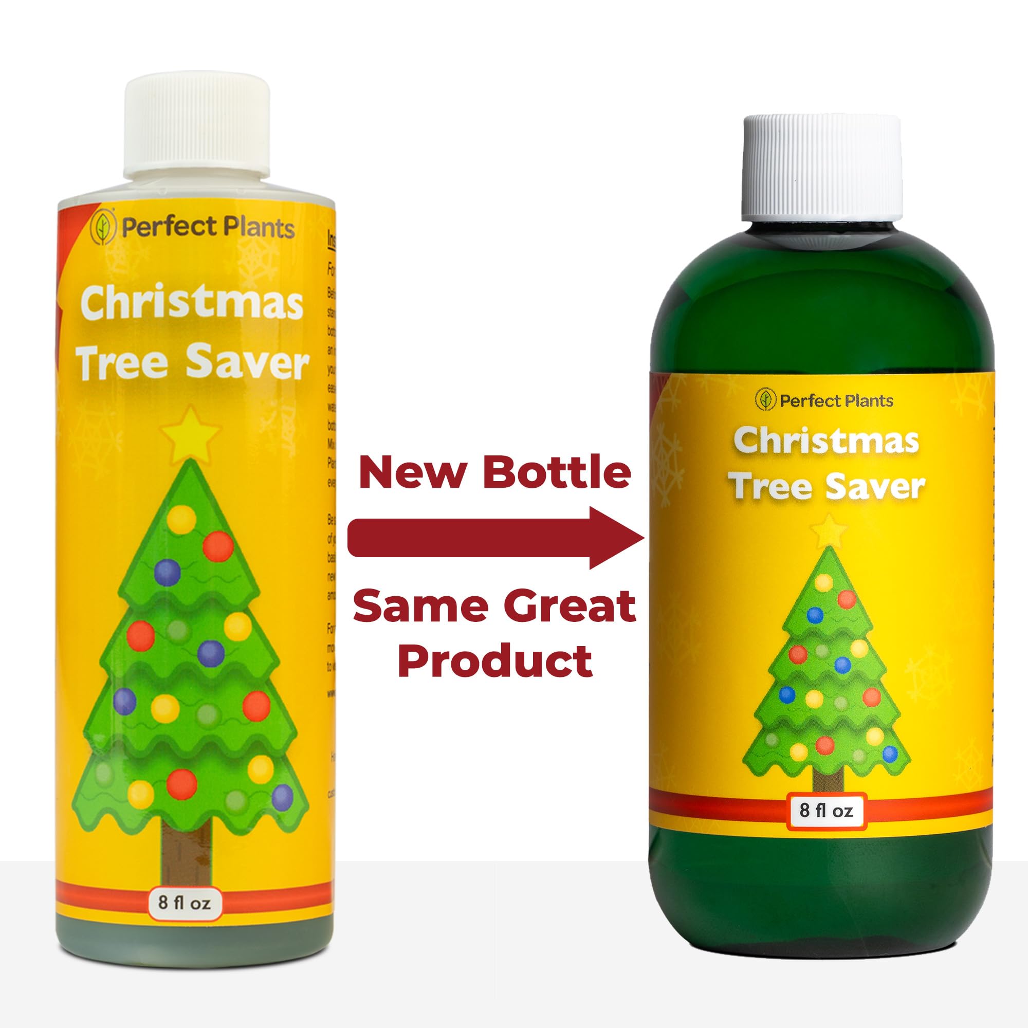 Perfect Plants Christmas Tree Saver 8oz. | Easy Use Xmas Tree Preserver Food | Have Healthy Green Christmas Trees All Holiday Se