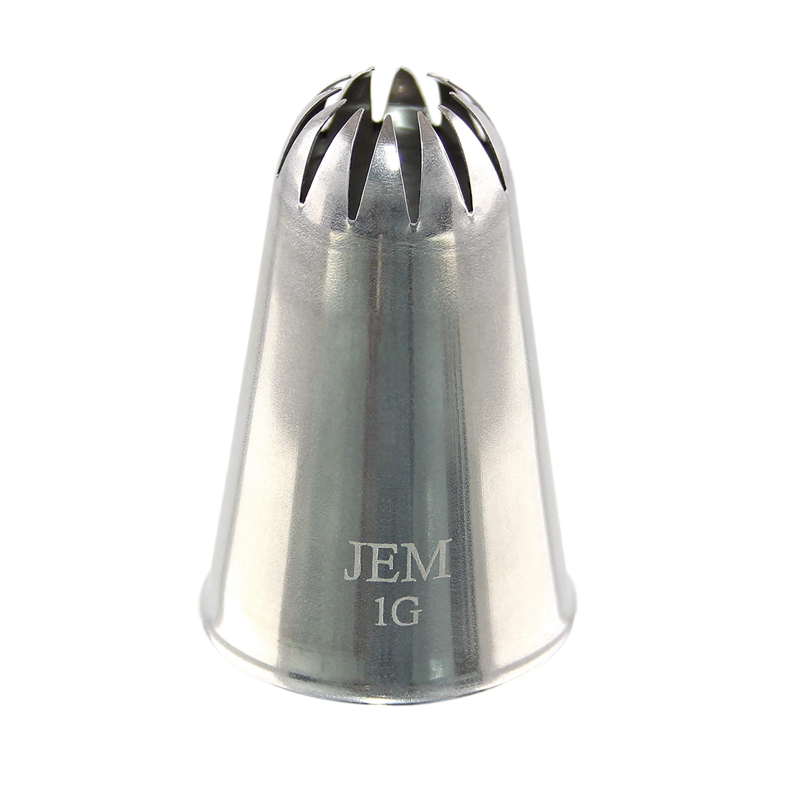 Jem Enterprises Drop Flower Piping Nozzle Decorating Tip No. 1G