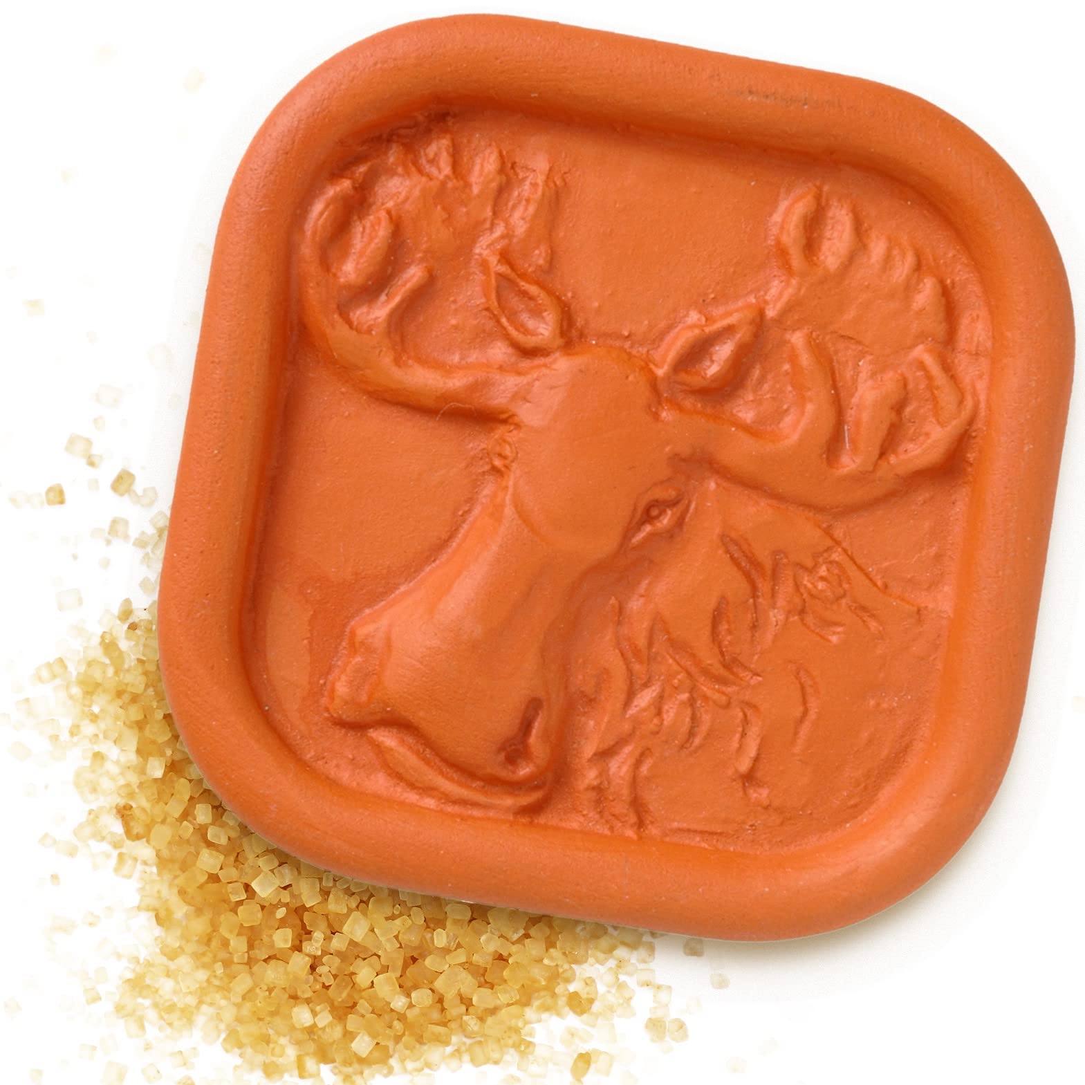 Terra Cotta Brown Sugar Saver, Food-Safe Sugar Preserver For Long-Term Use, Brown Sugar Softener For Cookies, Dried Fruits, & Ma