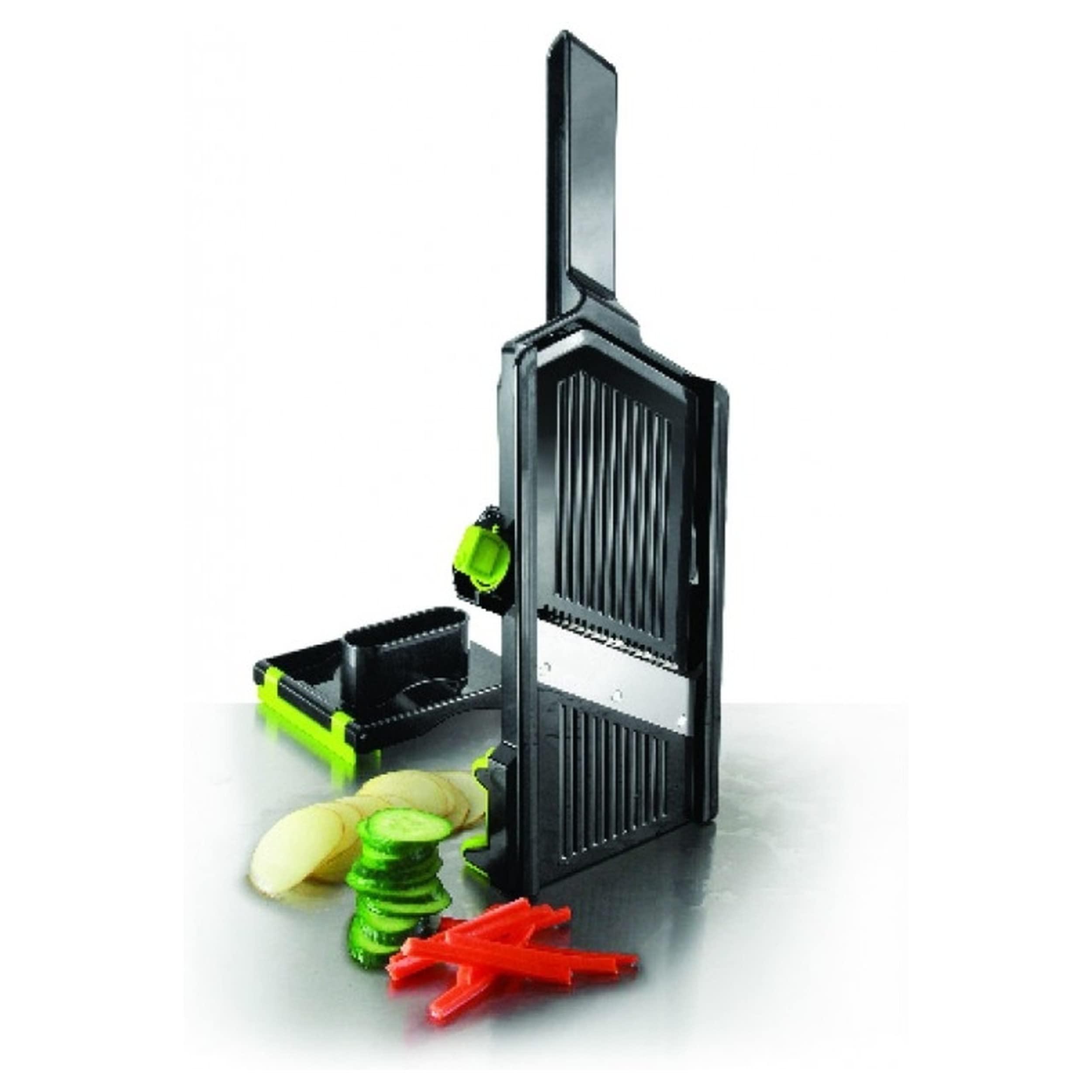 IBILI Manual Slicer Set 32 cm  32 x 12 x 5 cm  Black/Green/Silver