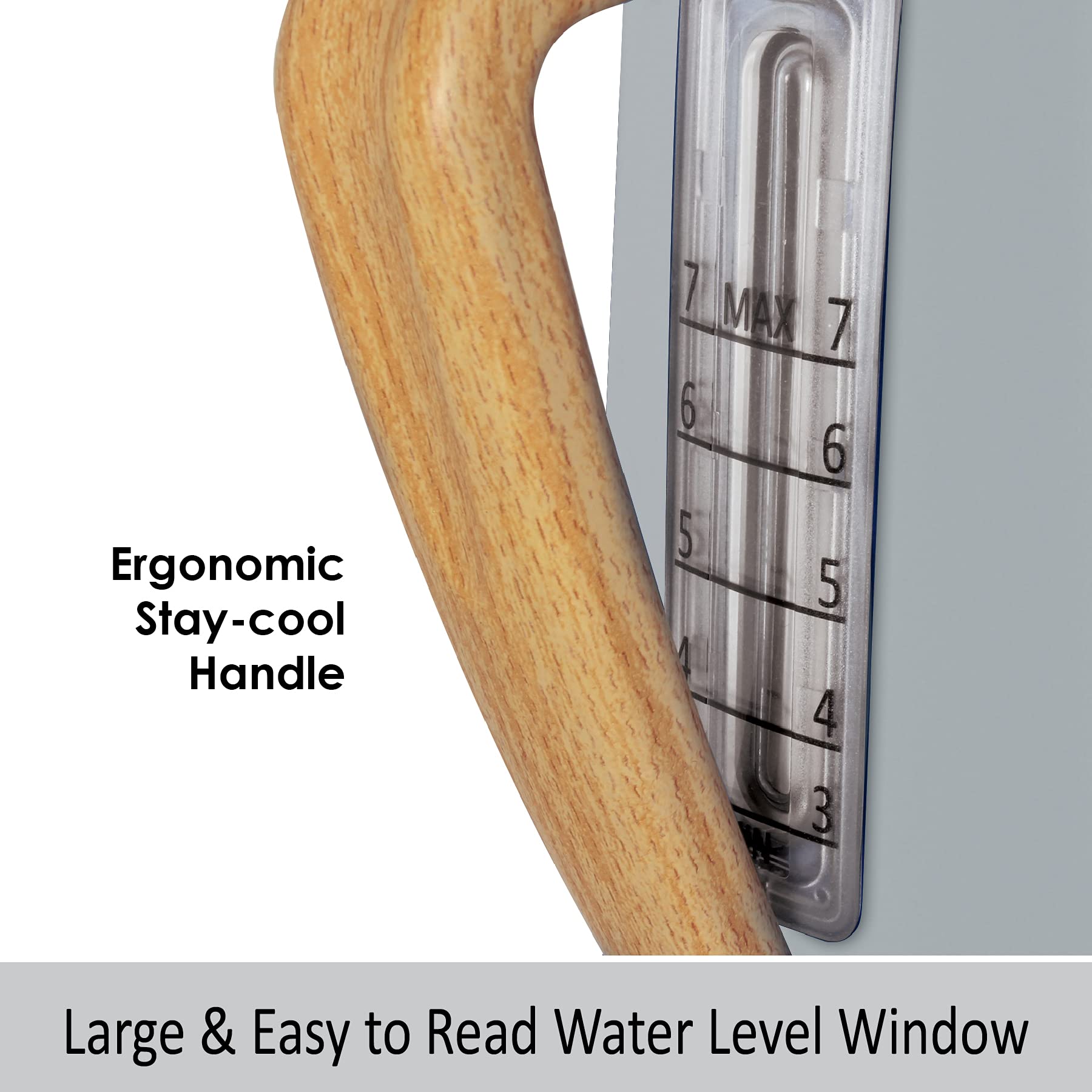 Chantal Oslo Cordless Electric Kettle (Fog Grey)