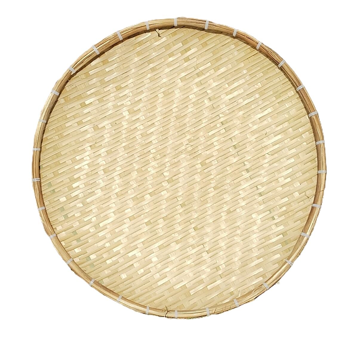 Das Departmental Store Handmade Bamboo Wicker Regular Tray. (Big Size 50 Cm)