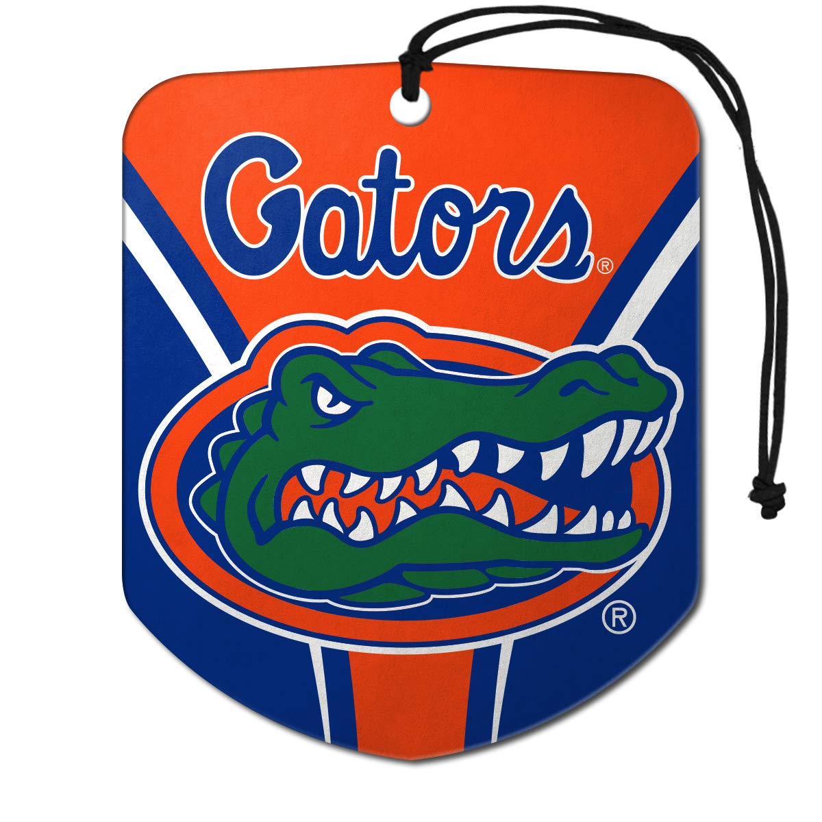 Fanmats University Of Florida Air Freshener 2-Pk 2.75    X 3.5    - ''Gator Head Logo & Wordmark