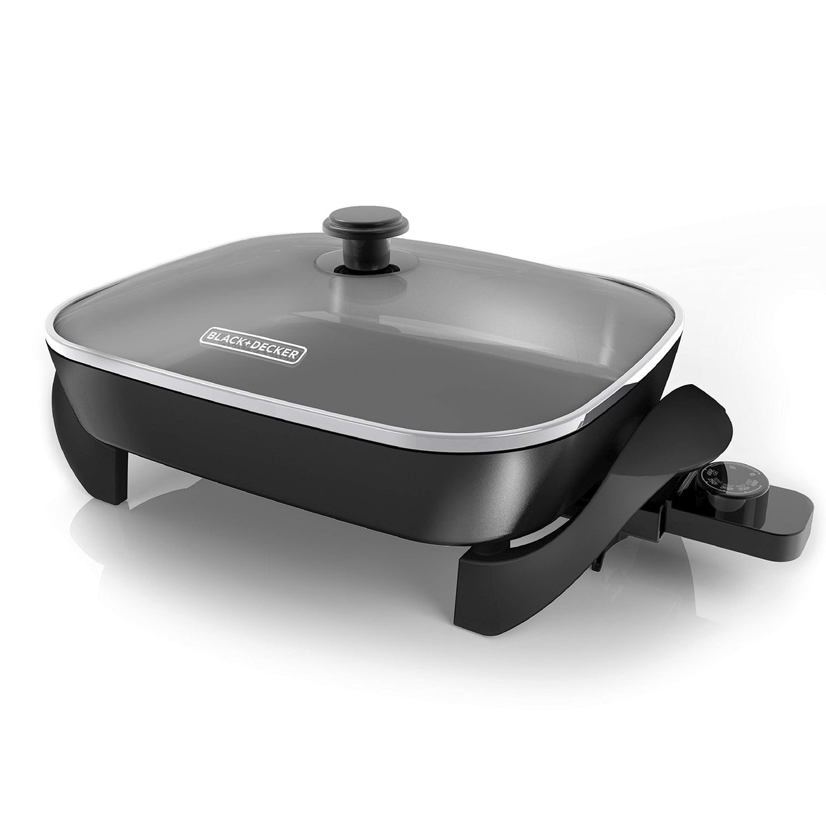 Black & Decker Sk1215Bc Family Sized Electric Skillet, Black