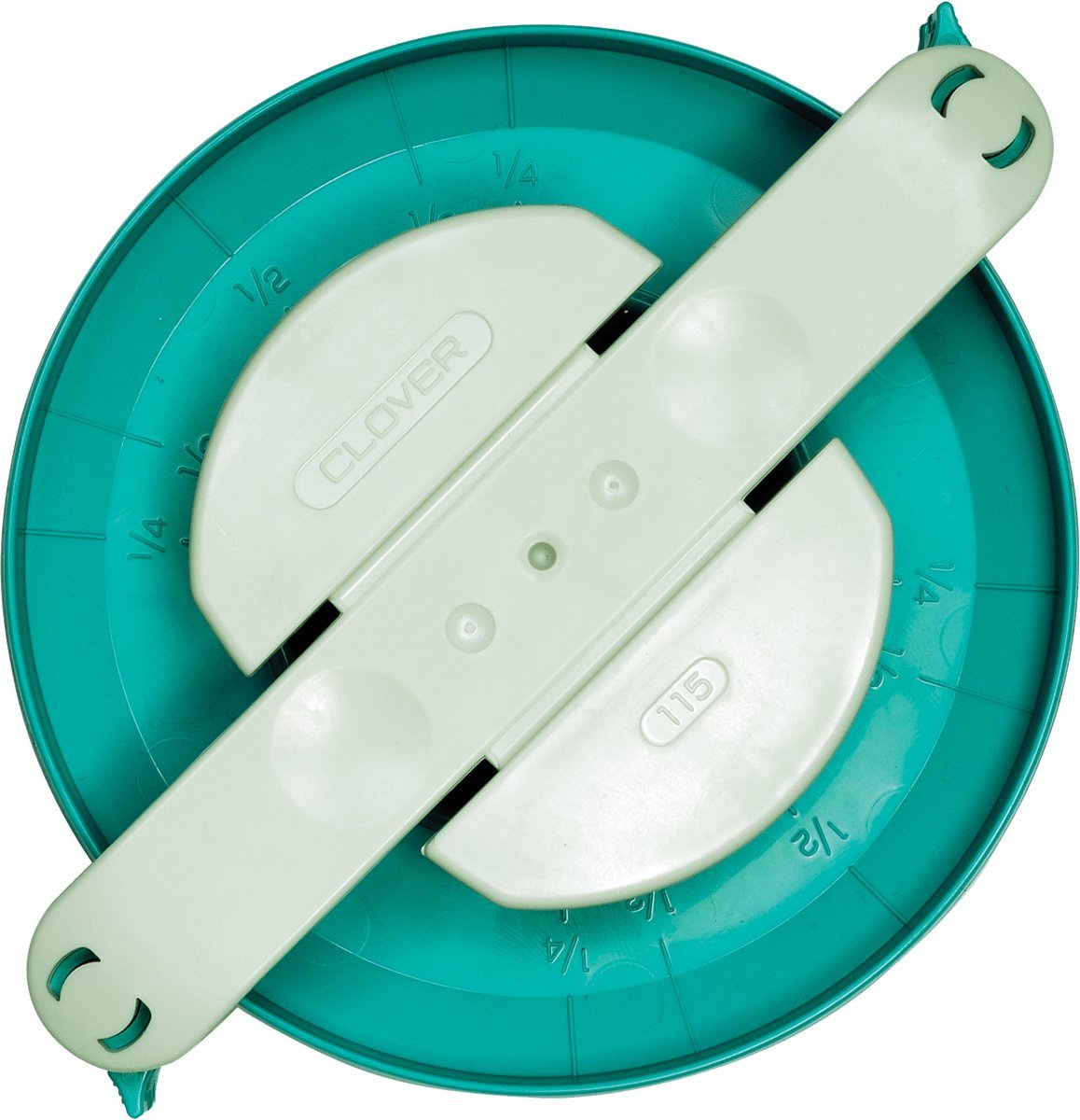 Clover Extra Large Pom-Pom Maker, Size: 4.5'',Blue