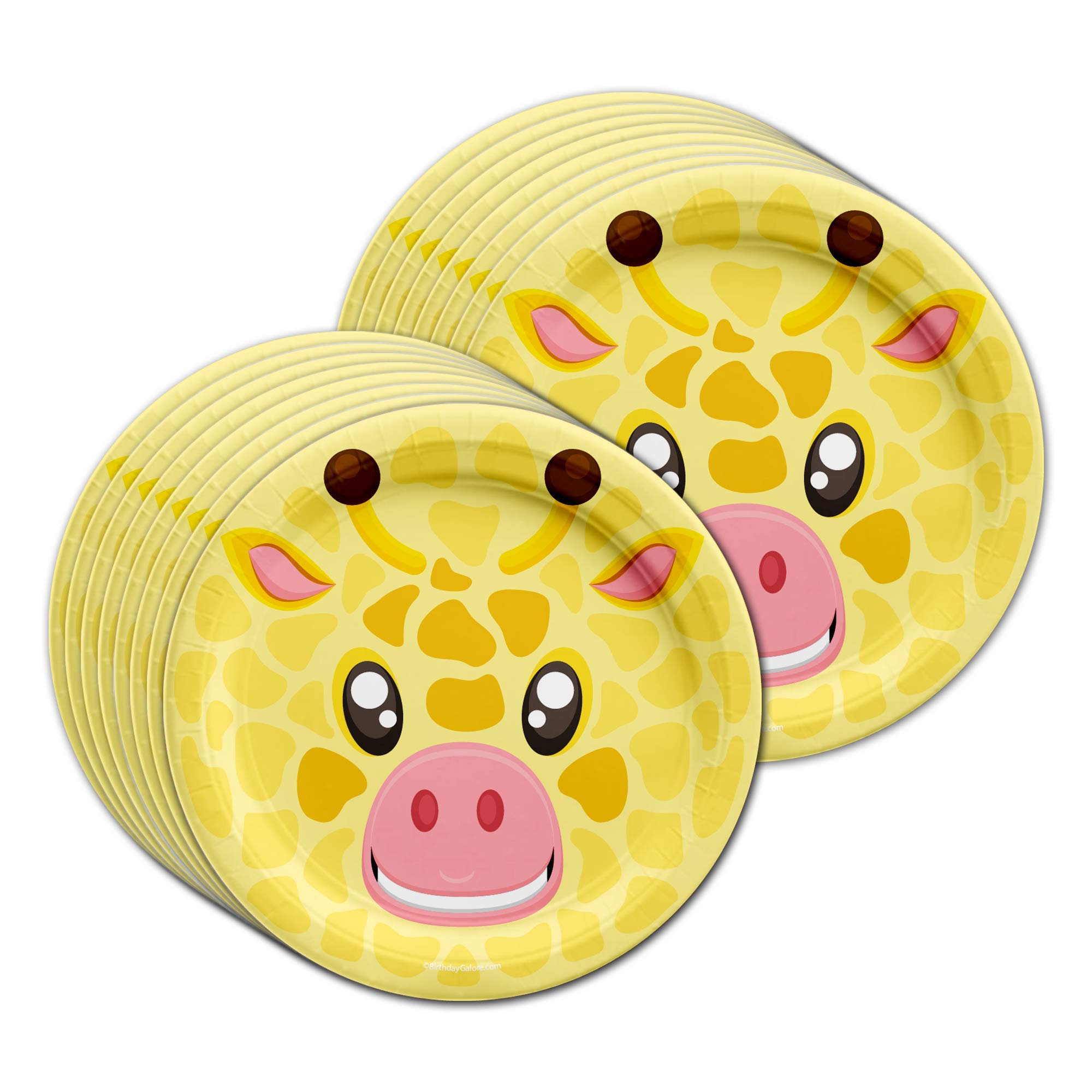 Giraffe Birthday Party Supplies - Jungle Animal Party Supplies - Zoo Animal Party Supplies - Giraffe Themed Party Supplies | Tab