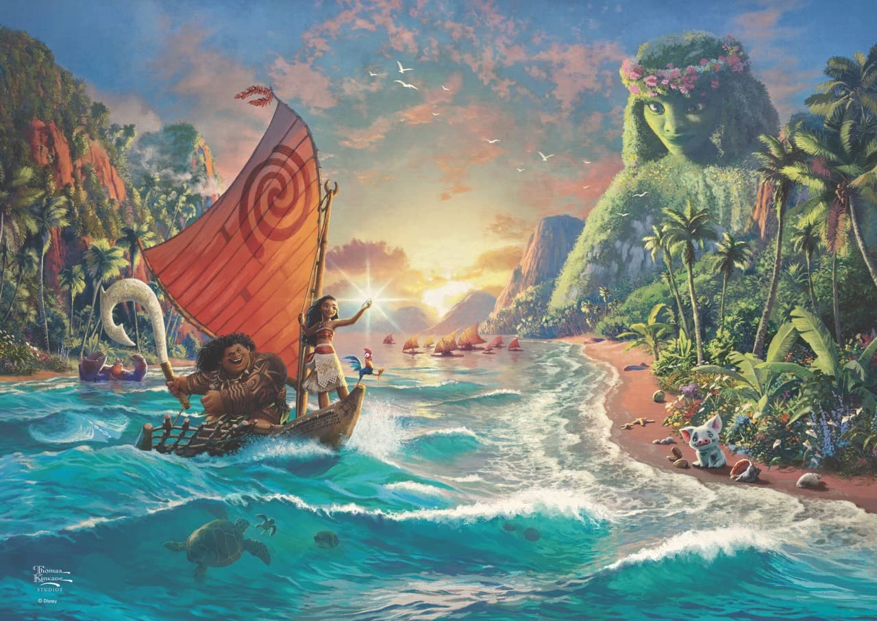 Mightyprint Disney - Moana - Durable 24    X 17 Wall Art - Not Made Of Paper - Officially Licensed Collectible