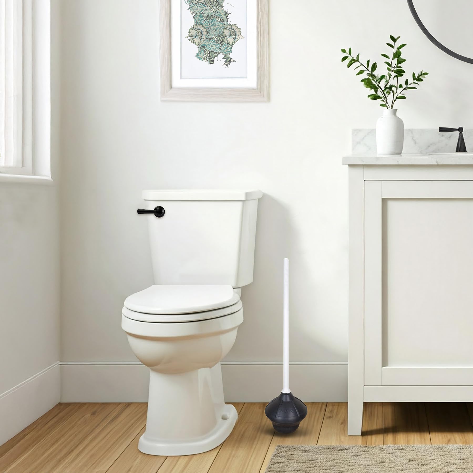 TOILET PLUNGER 6''''CUP (Pack of 1)
