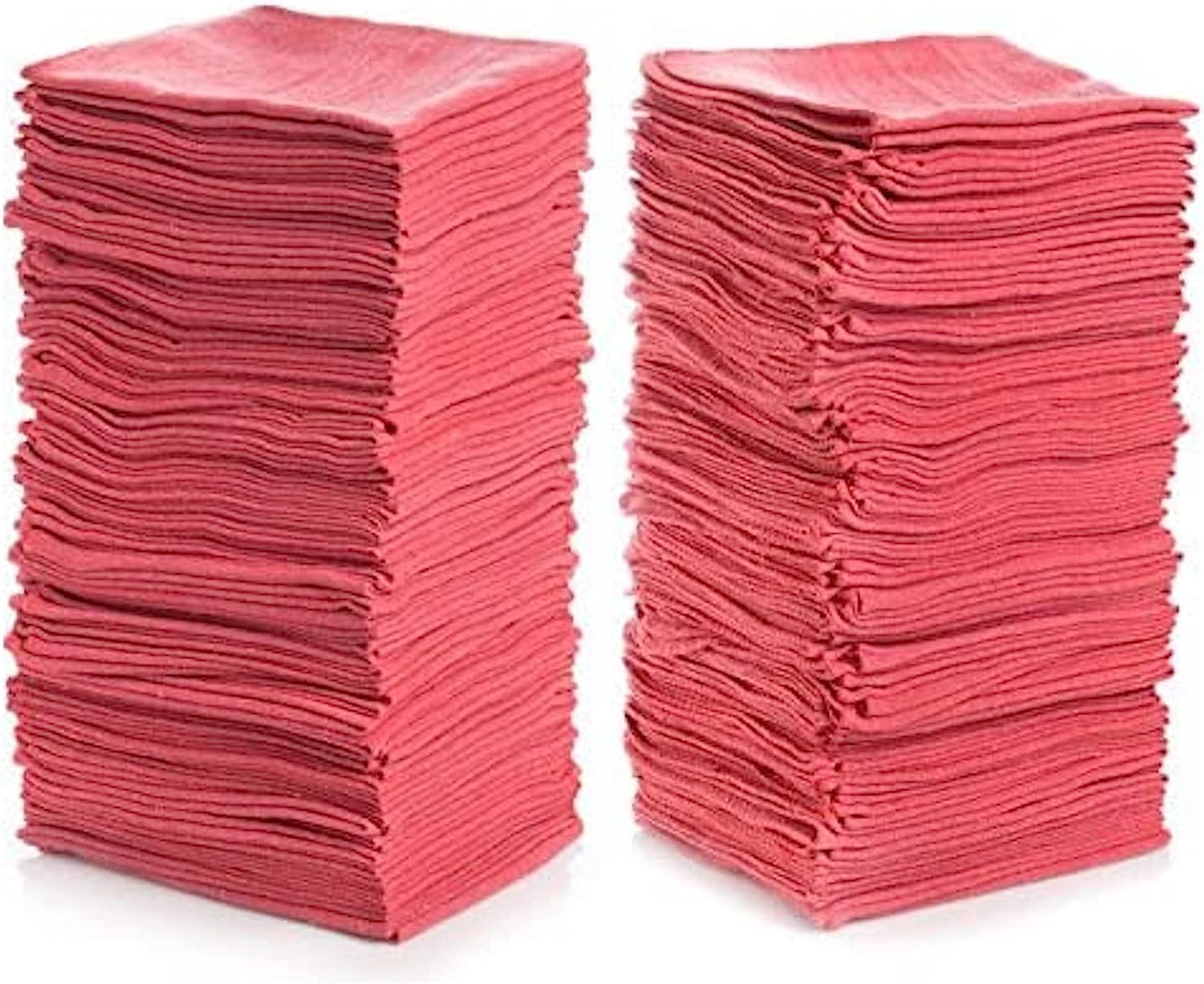 Simpli-Magic Cotton Shop Towels 14x12 (500 Pack) - Reusable Cleaning Shop Rags for Automobiles, Industries, Garage and Homes (Re