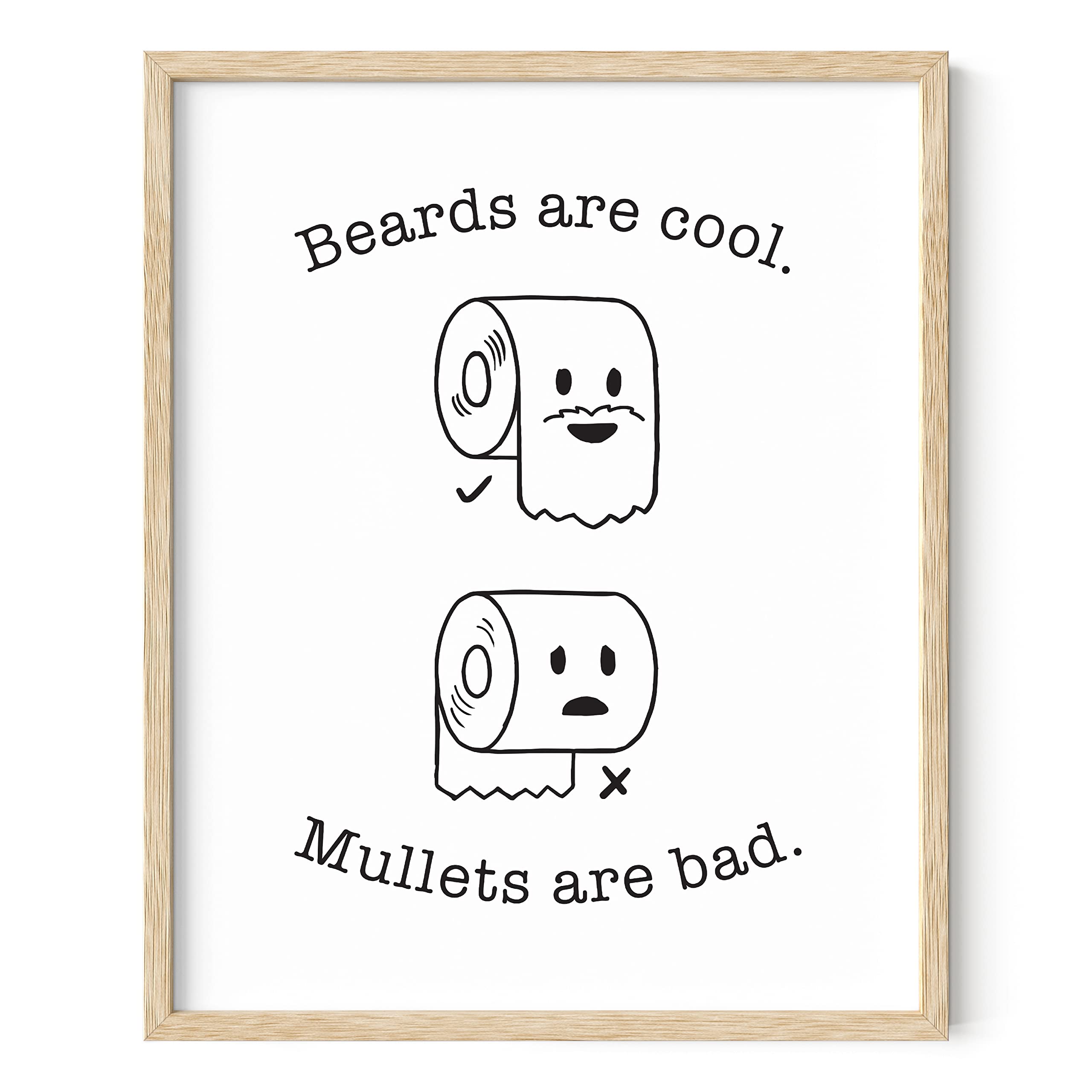 Haus And Hues Funny Bathroom Decor & Bathroom Prints - Funny Bathroom Signs & Funny Wall Decor, Bathroom Humor Wall Decor, Fun B