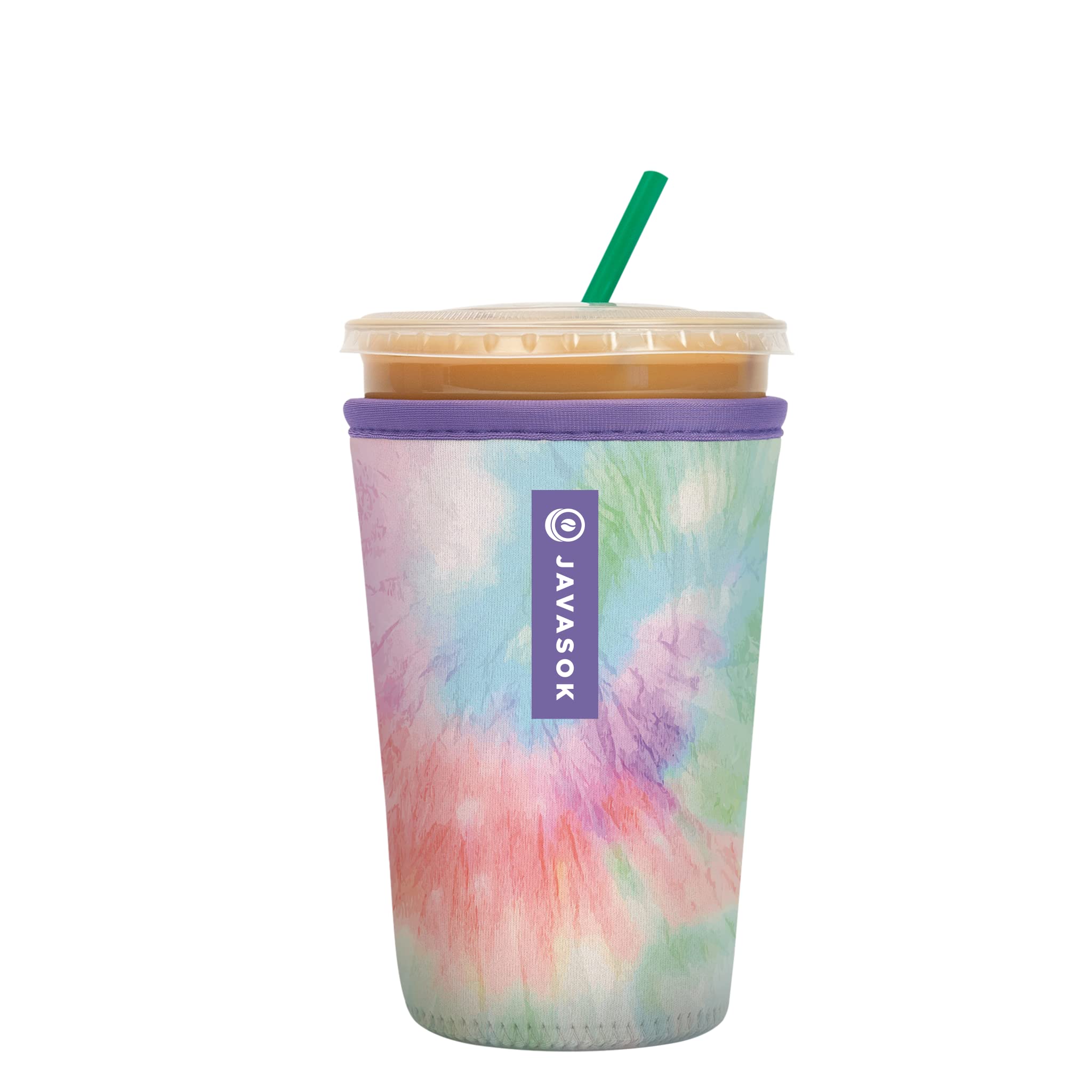 Sok It Java Sok Iced Coffee & Cold Soda Insulated Neoprene Cup Sleeve (Daydreaming, Medium: 22-28oz)