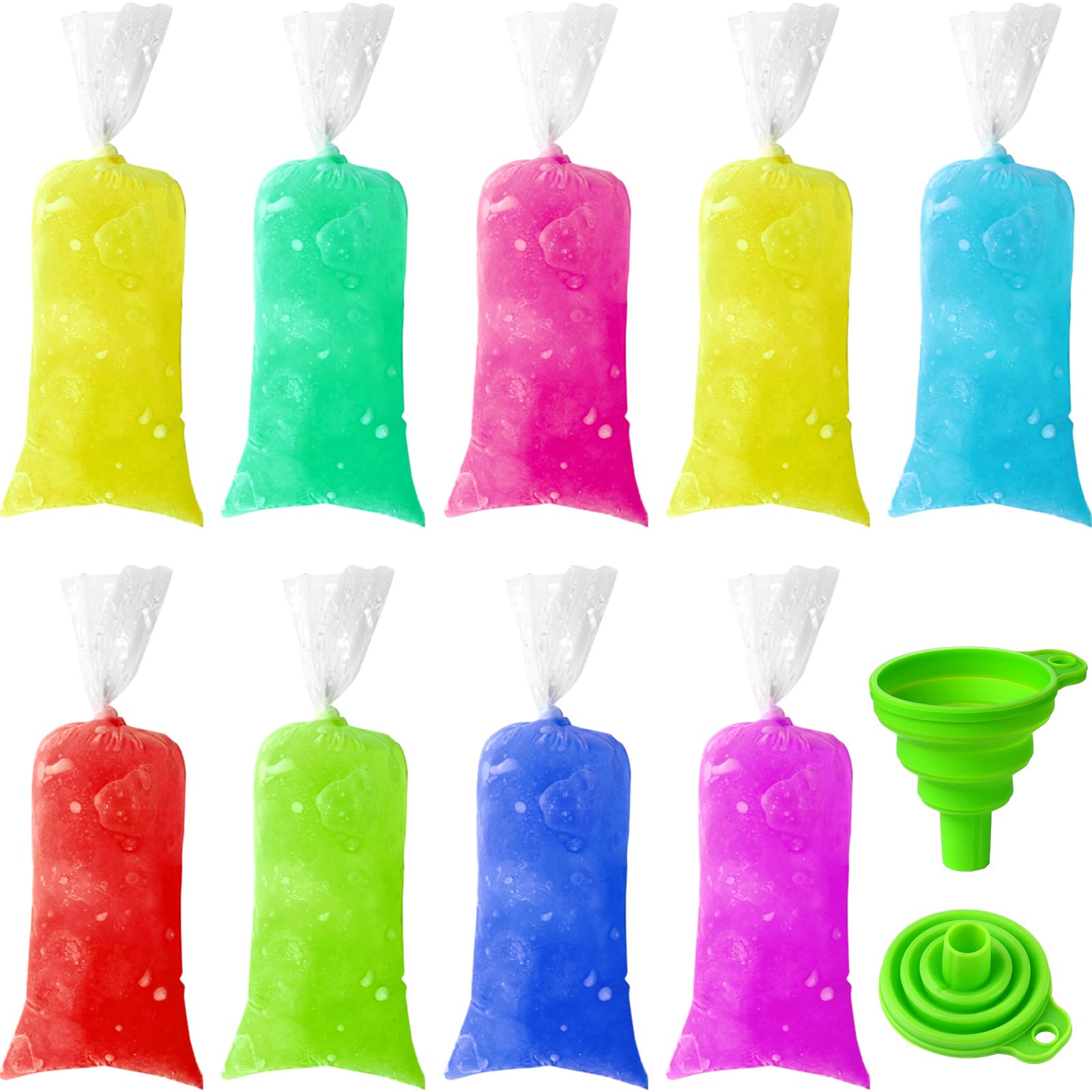 Patelai 200 Pieces Ice Pop Bags 2 X 8 Inch Bolsitas Para Bolis De Hielo Mexicanas Ice Cream Bolis Bags Pouch For Making Ice Cand