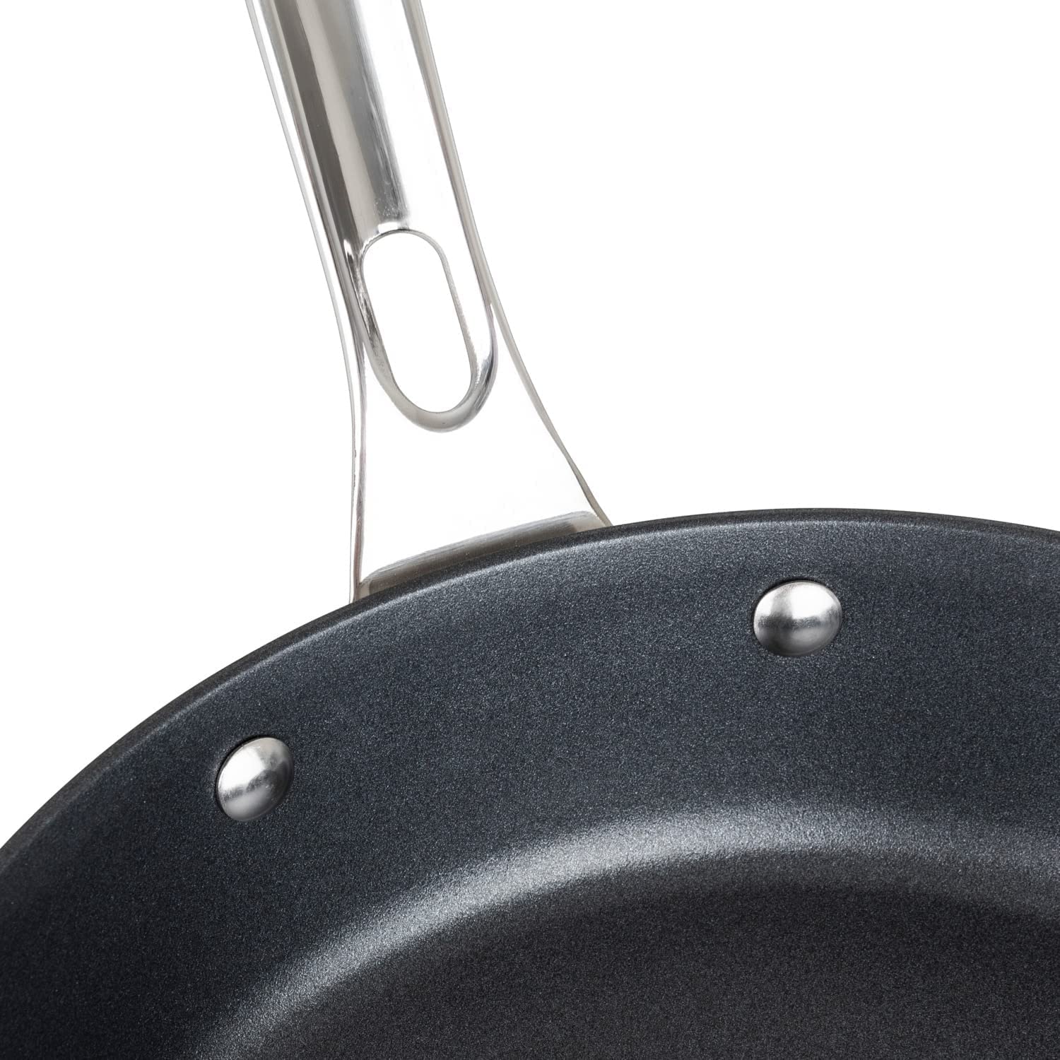 Viking Culinary Contemporary 3-Ply Stainless Steel Nonctick Fry Pan, 8 Inch, Ergonomic Stay-Cool Handle, Dishwasher, Oven Safe,