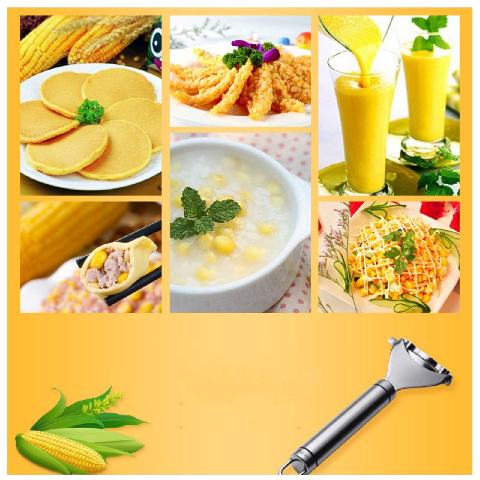 2Pcs Magic Corn Peeler