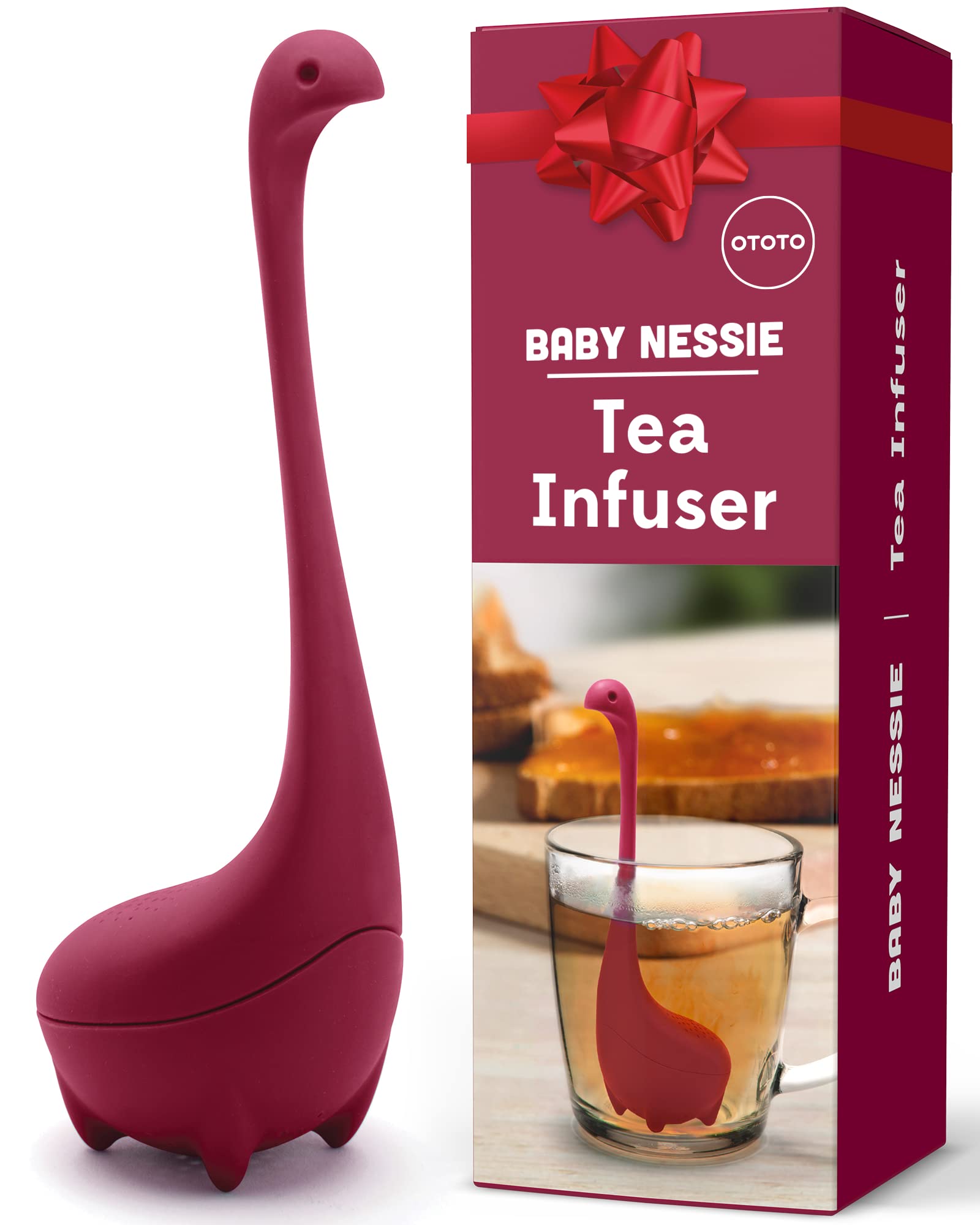 OTOTO Baby Nessie Tee-Ei Violett, Silicone, One Size