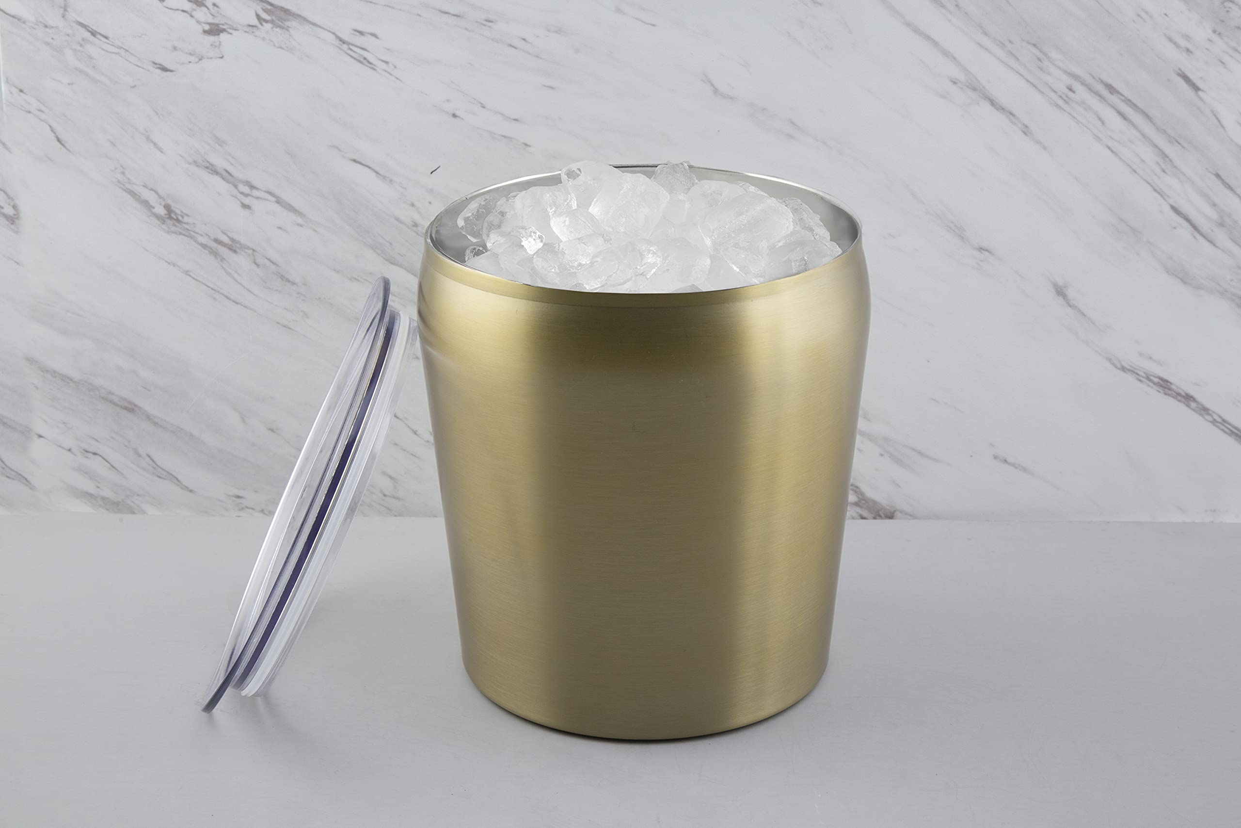 Cambridge 3-Quart Insulated Stainless Steel Ice Bucket, 0, Gold