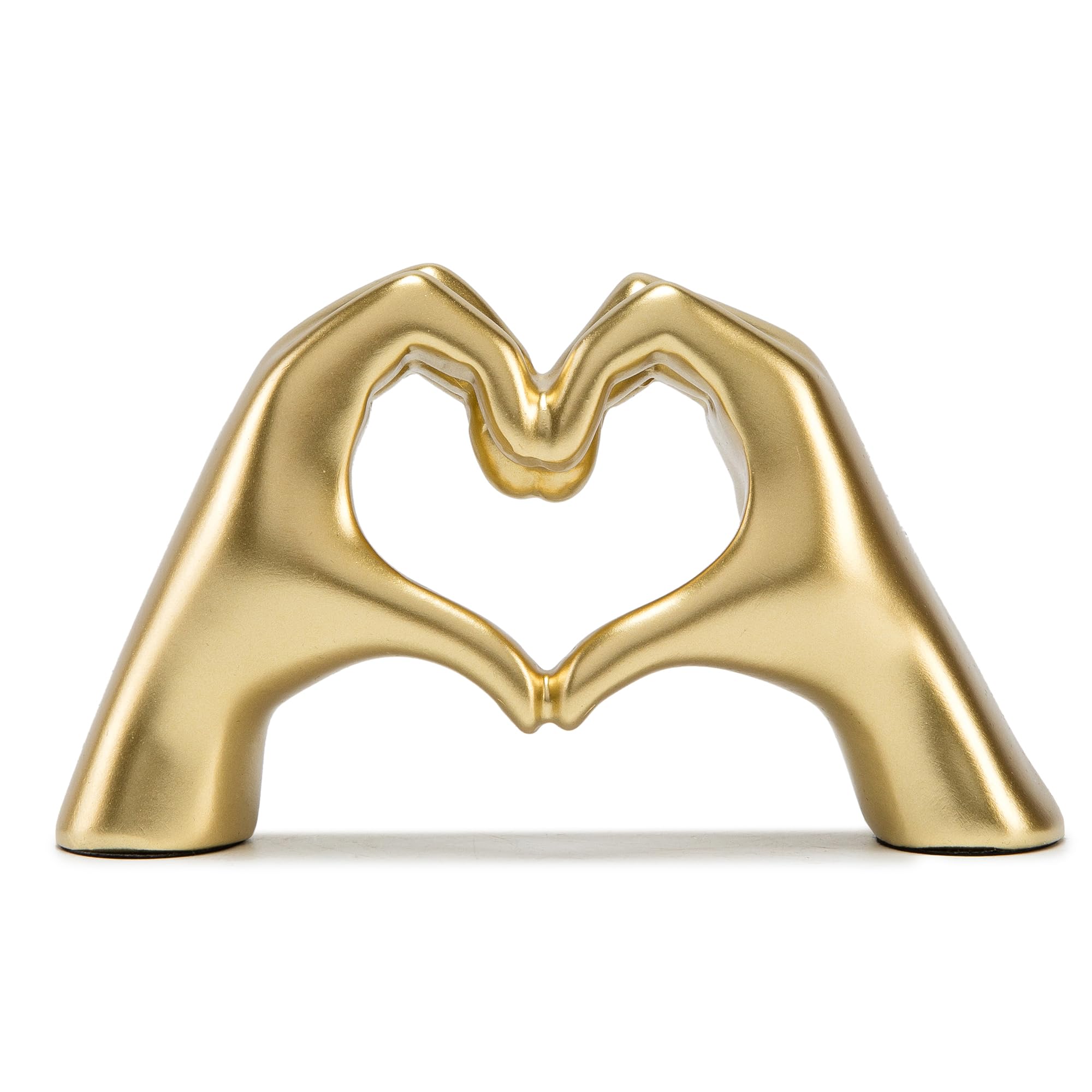 FANTESTICRYAN Medium Heart Hands Statues Hand Love Sculpture Cute Decorative Home Decor Ornaments for Living Room, Wedding, Offi