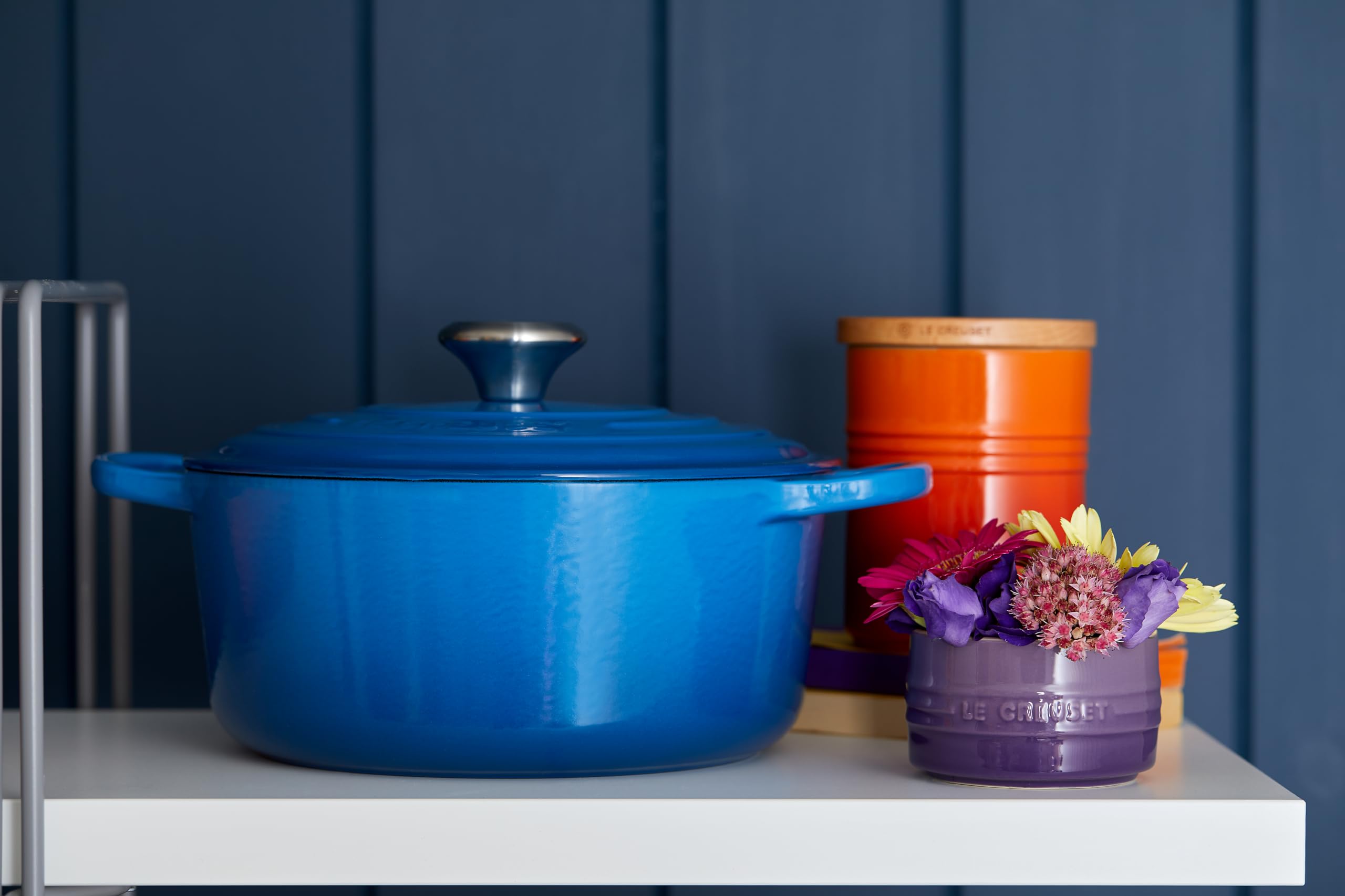 Le Creuset Enameled Cast Iron Signature Round Dutch Oven, 7.25 Qt., Marseille