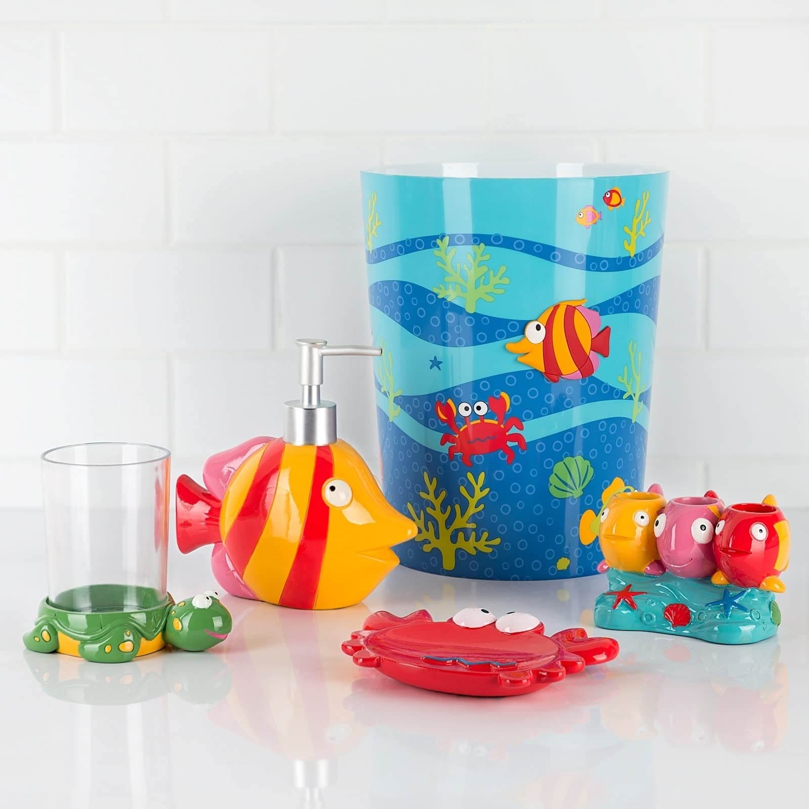 Allure Home Creation Fishtails Toothbrush Holder