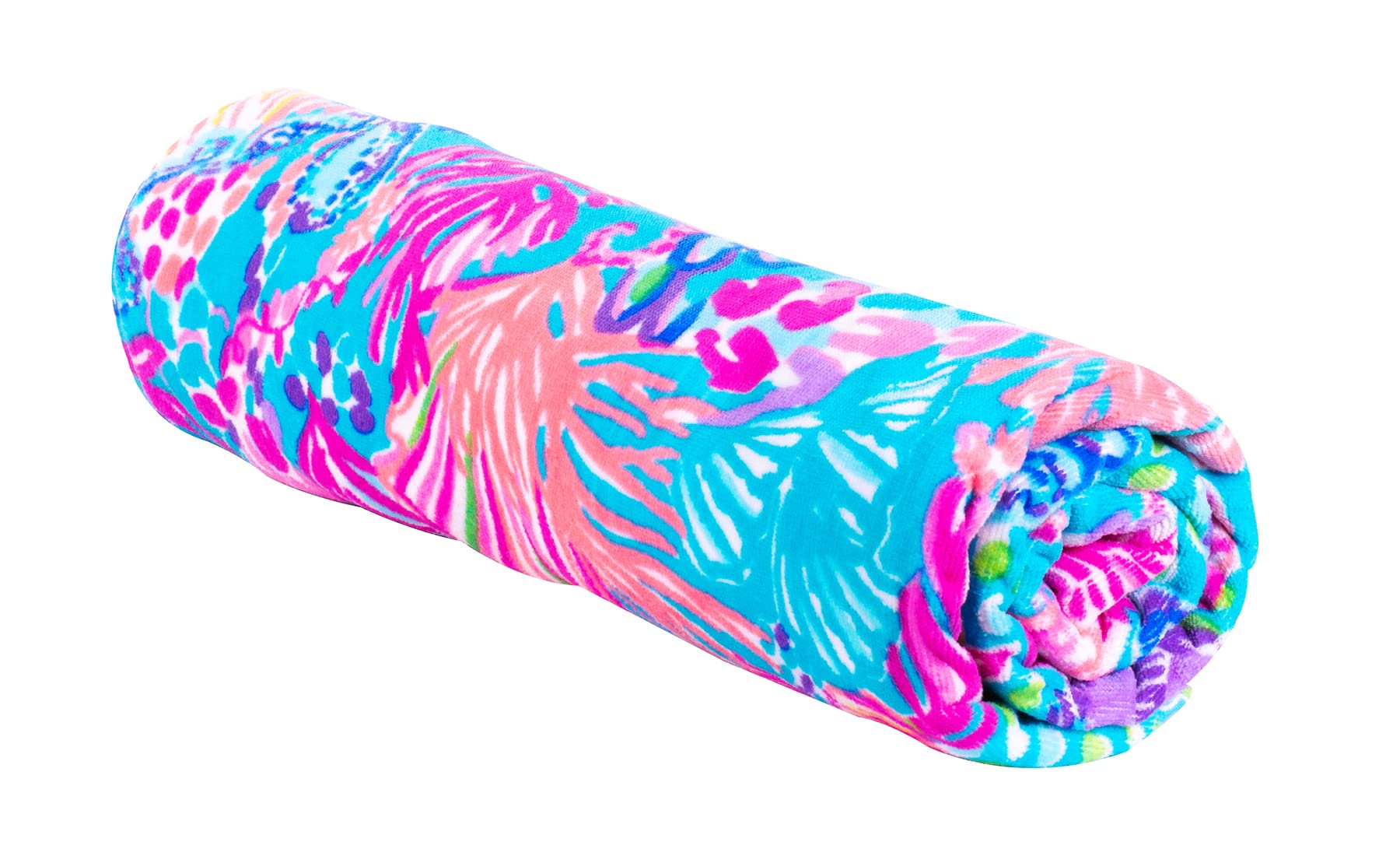 Lilly Pulitzer Oversized Beach Towel - Large Terry Cloth, 40x70, Splendor in The Sand