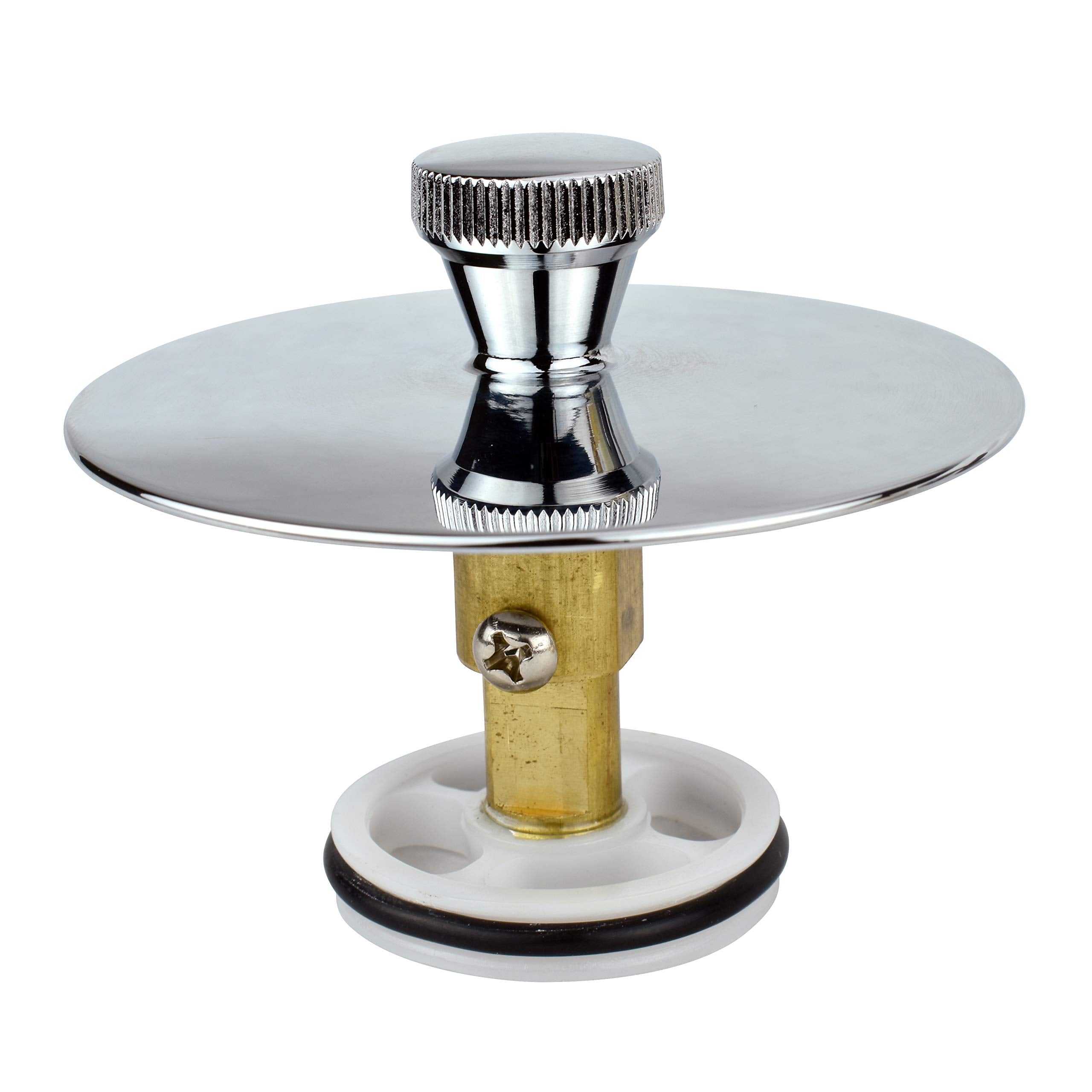 TUB DRAIN STOP UNIV CHRM (Pack of 1)