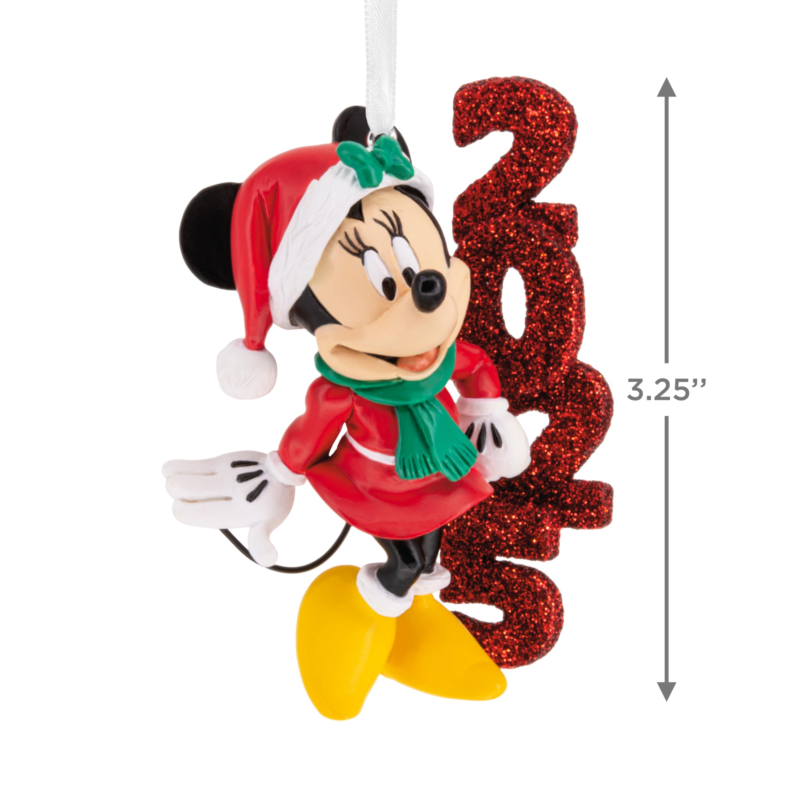 Hallmark Disney Minnie Mouse 2025 Christmas Ornament, Gifts for Disney Fans