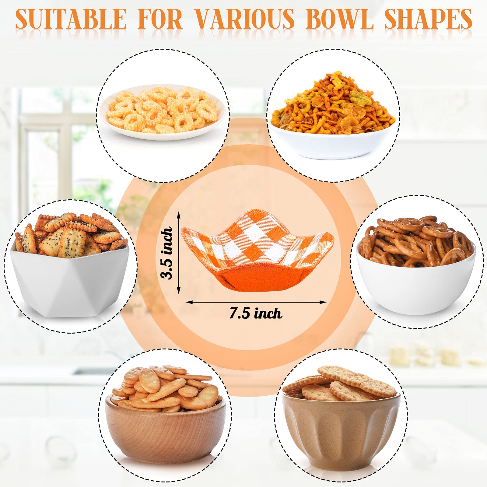 Hot Bowl Holder Microwave Safe Bowl Cozies Multipurpose Soup Bowl Holder Hot Heat Proof Plate Holder to Prevent Hand from Heat and Maintain Food Warm(Red  Blue  Green  Yellow  Black 5 Pieces)